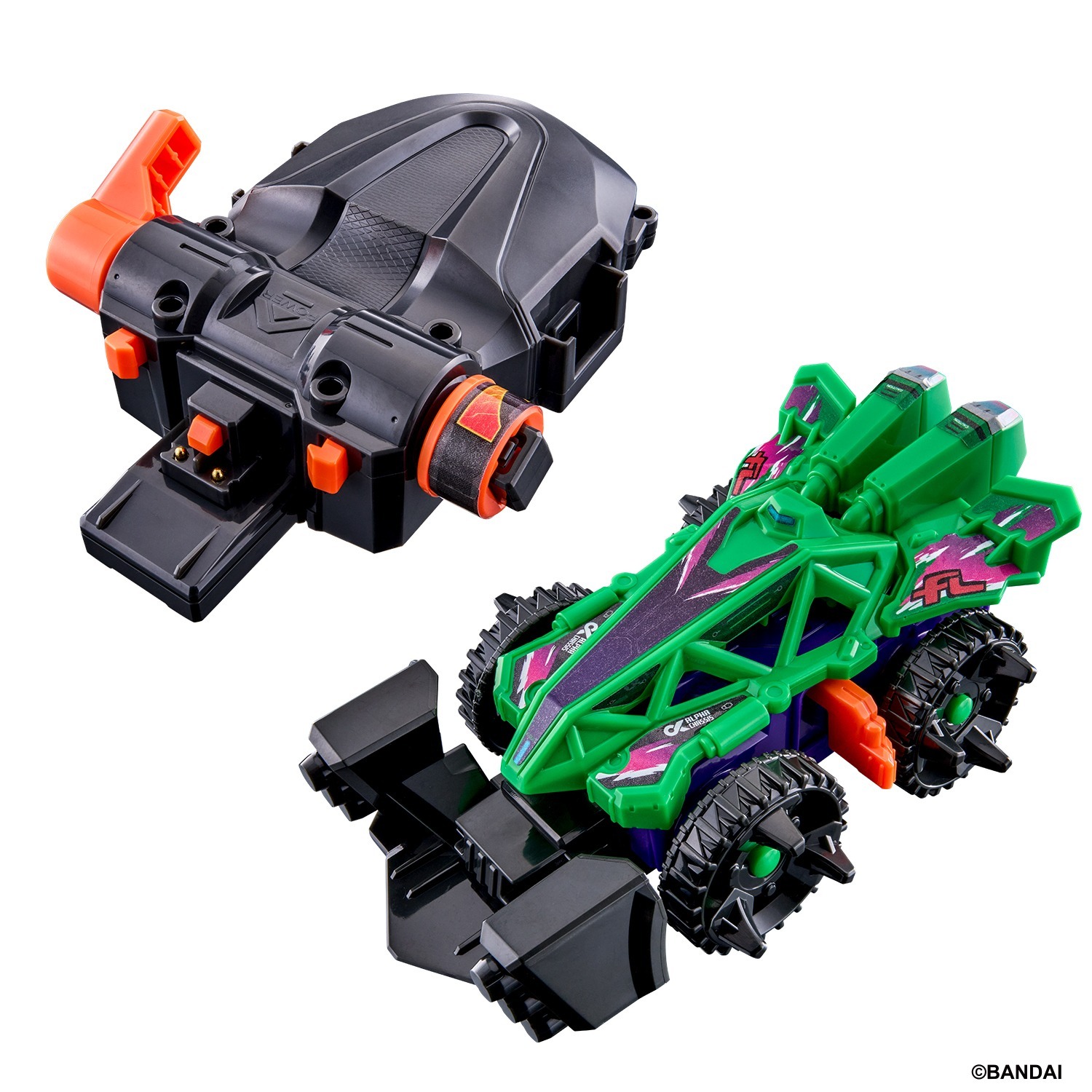 Bandai BARABARIDE 爆裂戰車-06 狂怒蜥蝪 異色版