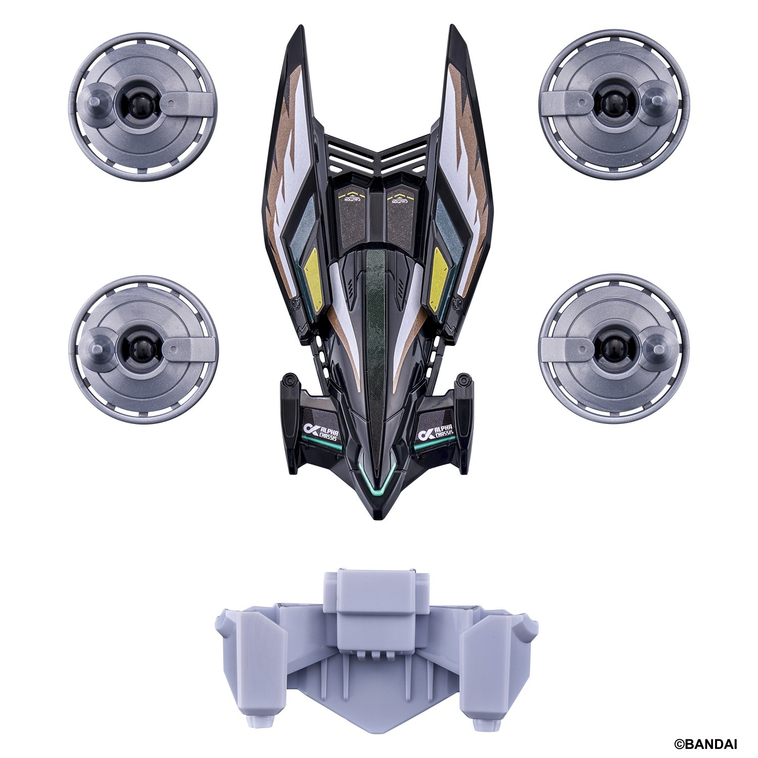 Bandai BARABARIDE 爆裂戰車-07 獵鷹強化零件