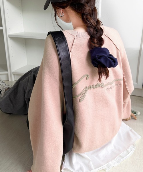 日本🇯🇵連線 Classical Elf 背後LOGO寬鬆大學T oversize 復古 刺繡 寬鬆 衛衣 上衣 5色(任買兩件711免運)/預購