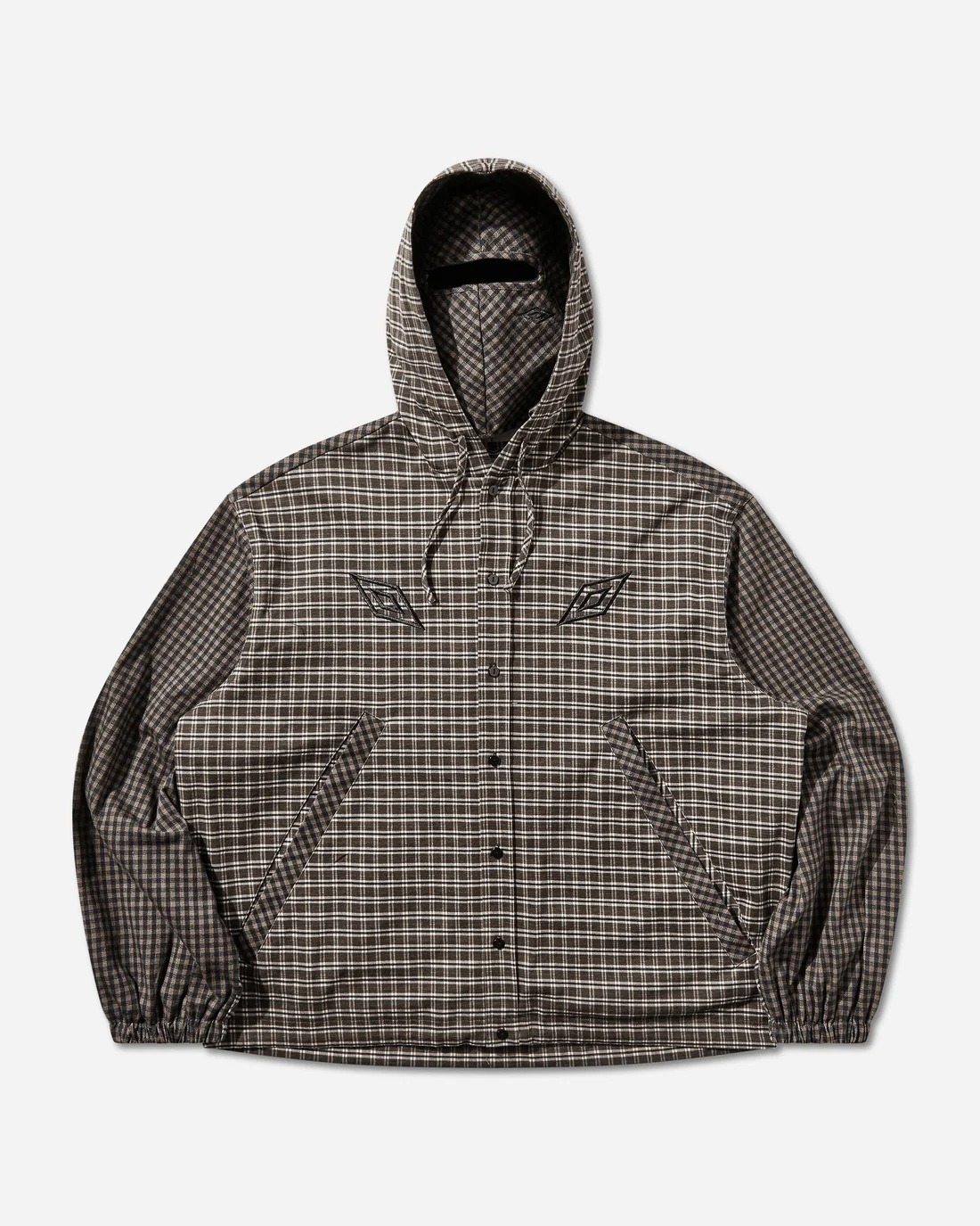 Umbro｜Double Plaid Jacket "Dark Brown"