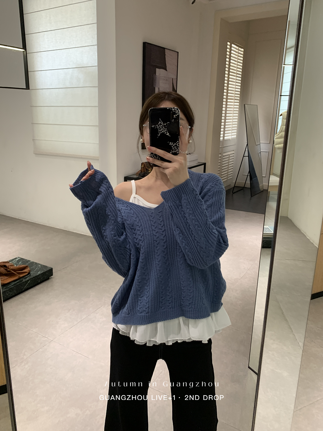 (R06)芭蕾小姐兩件式毛衣-2色