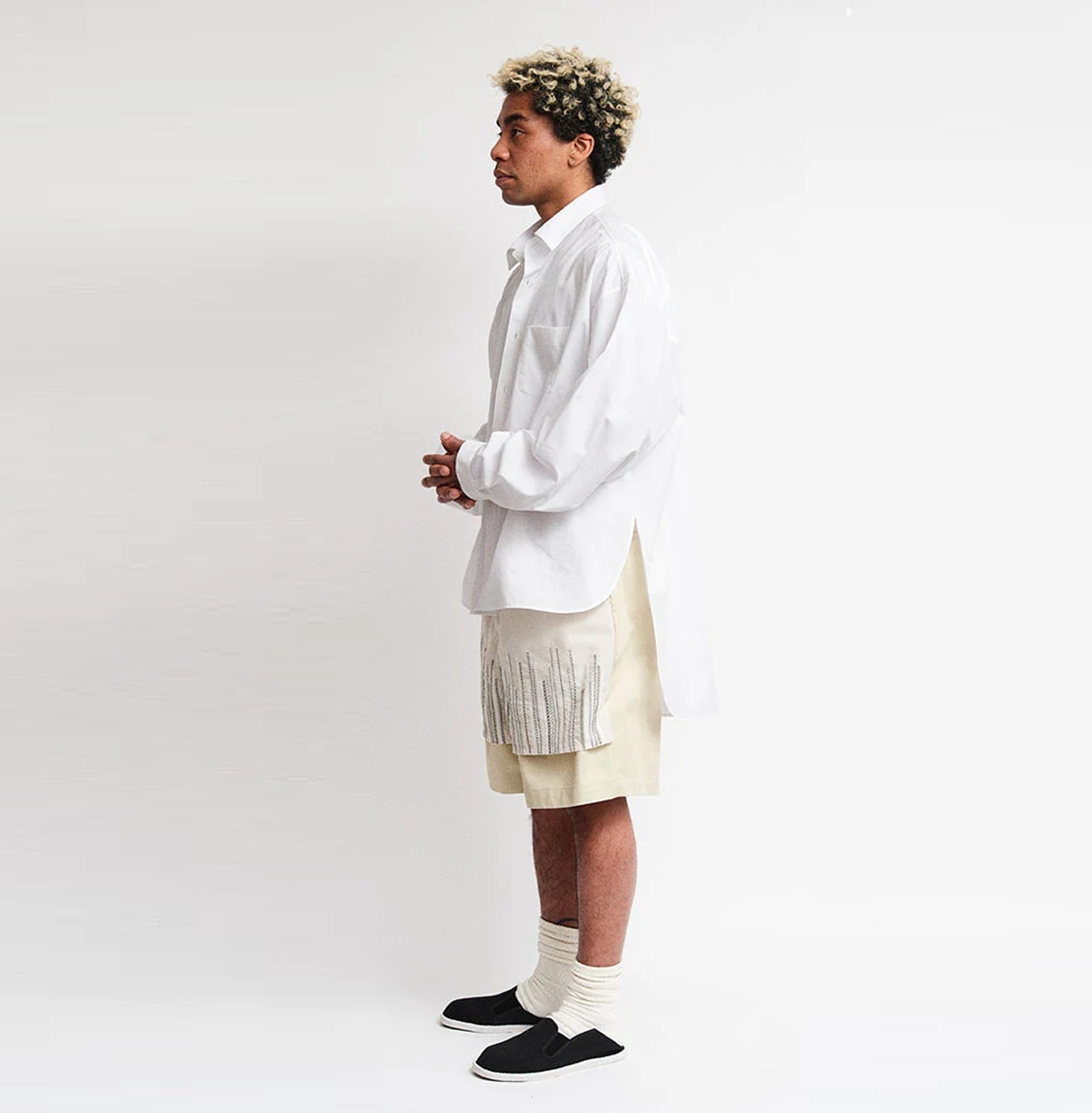 DIGAWEL 2026 A/W LONG SHIRT - WHITE PRE ORDER ITEM (預訂中)