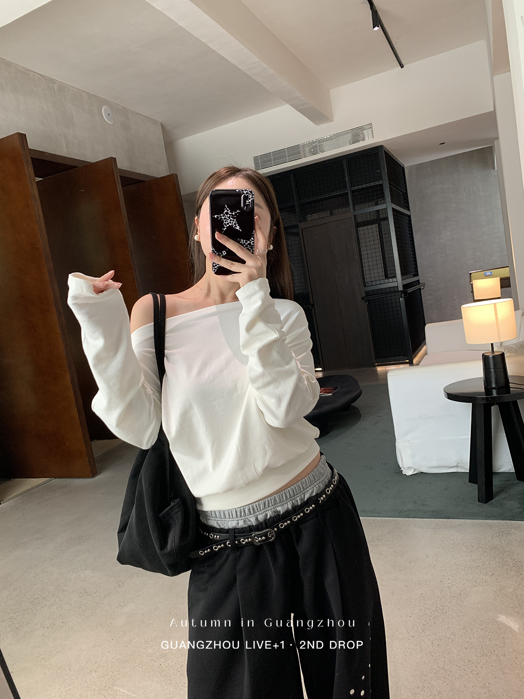 (R01)不經意斜肩上衣-2色