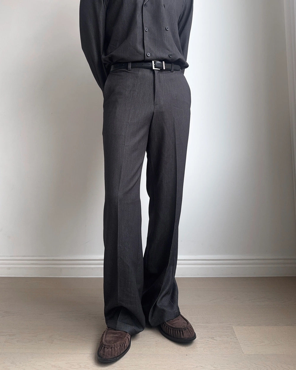 Bootcut suit trousers
