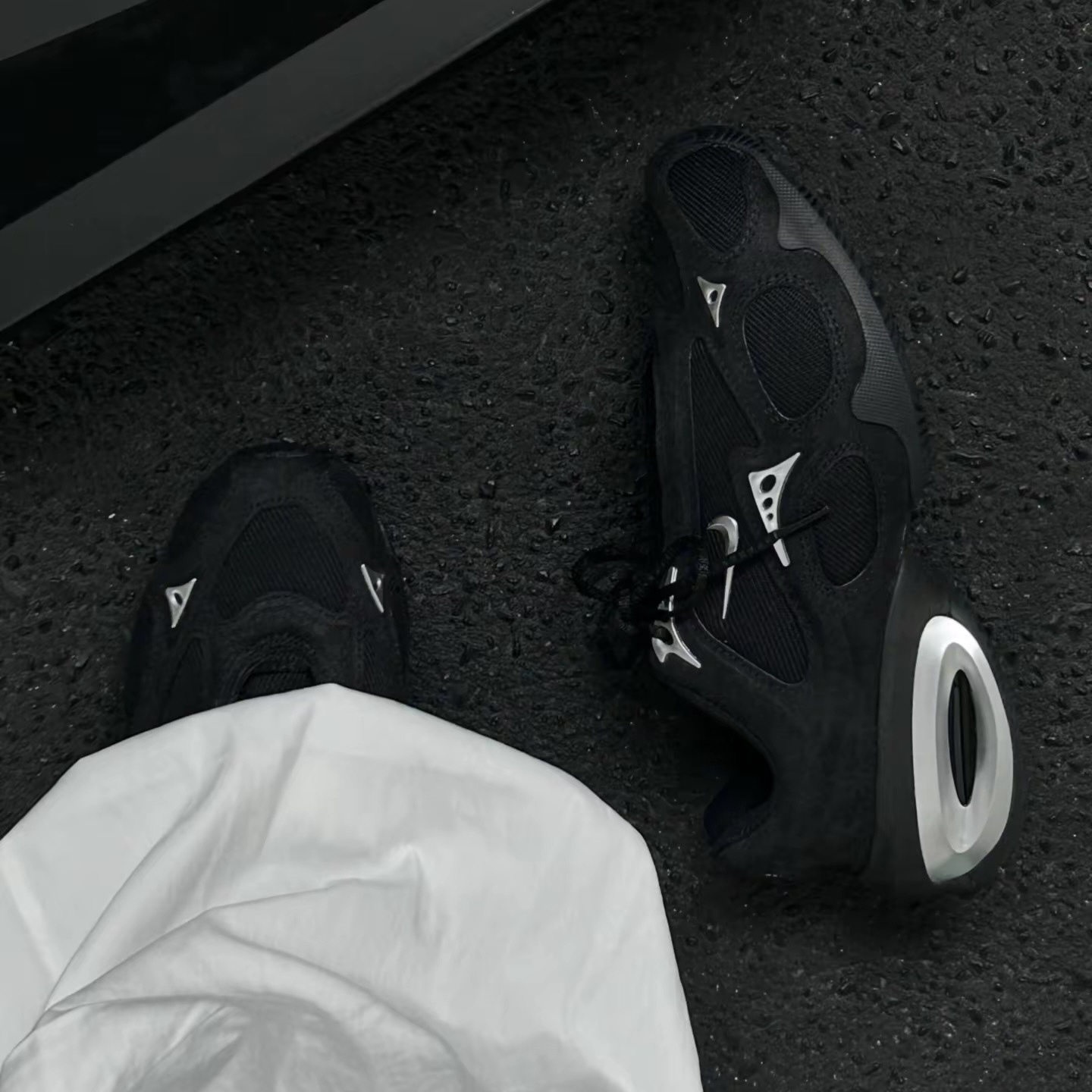 NIKE AIR MAX MUSE 2 黑銀 黑武士 老爹鞋 休閒 氣墊 增高 女鞋 IQ0013-001