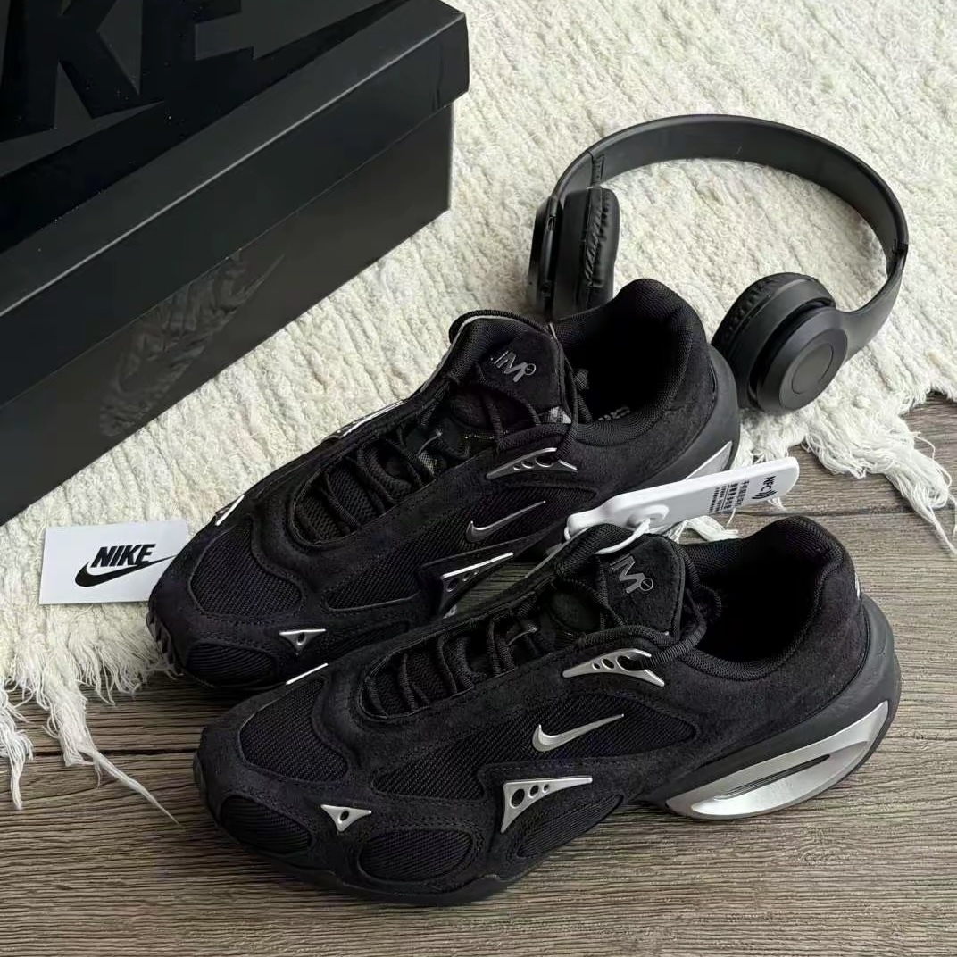 NIKE AIR MAX MUSE 2 黑銀 黑武士 老爹鞋 休閒 氣墊 增高 女鞋 IQ0013-001