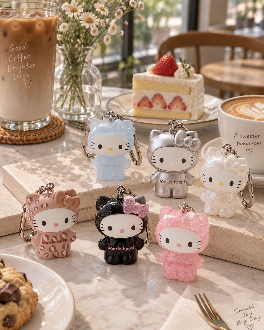 <國外限定!!> 三麗鷗 Hello Kitty 幻彩極光 迷你掛飾 盲包 掛件 吊飾