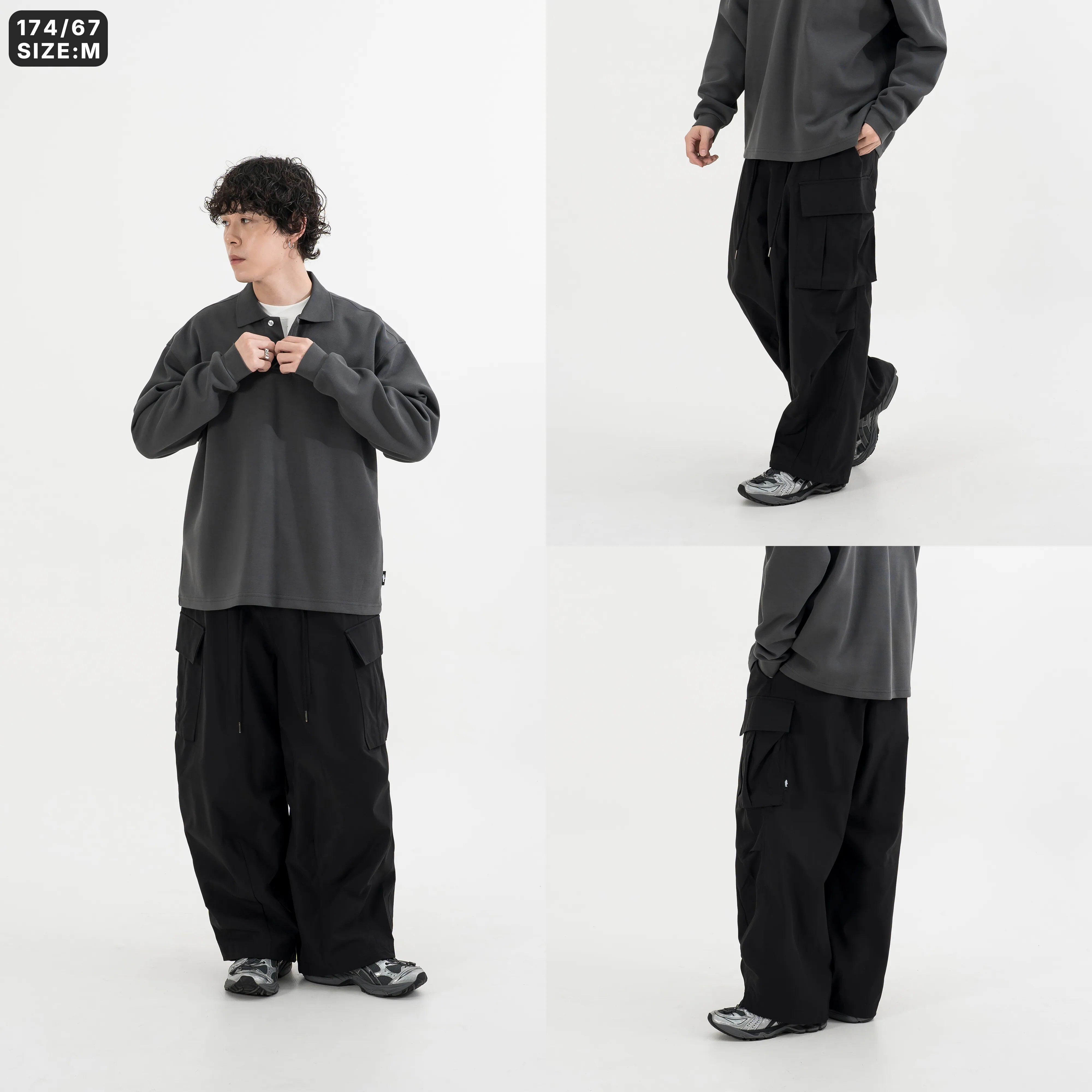 AGILITY Teflon® Balloon Cargo Pants 六口袋 繭型 氣球長褲 [A88]