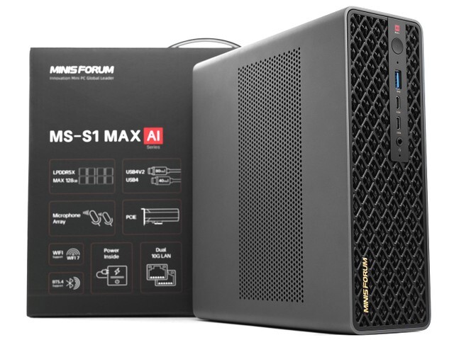 Minisforum MS-S1 MAX Ryzen AI Max+ PRO 495 192GB+2TB 迷你電腦