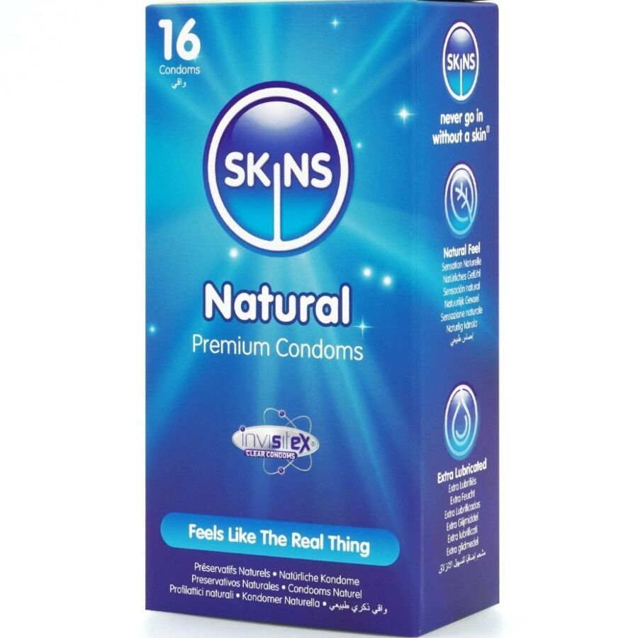 Skins Natural 自然 16片裝 乳膠安全套