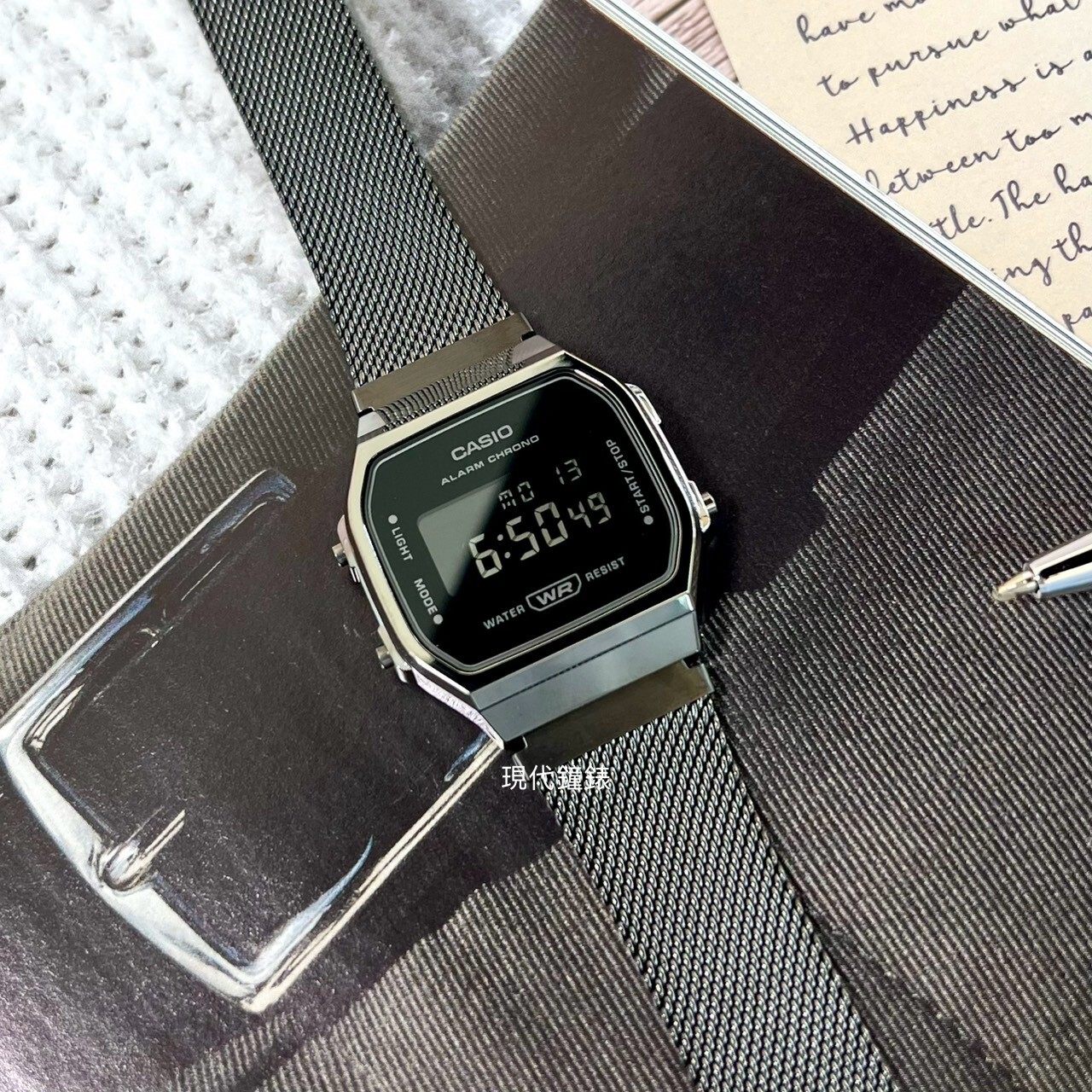 【CASIO】A168WEMB-1B 36.3mm  Modern Watch