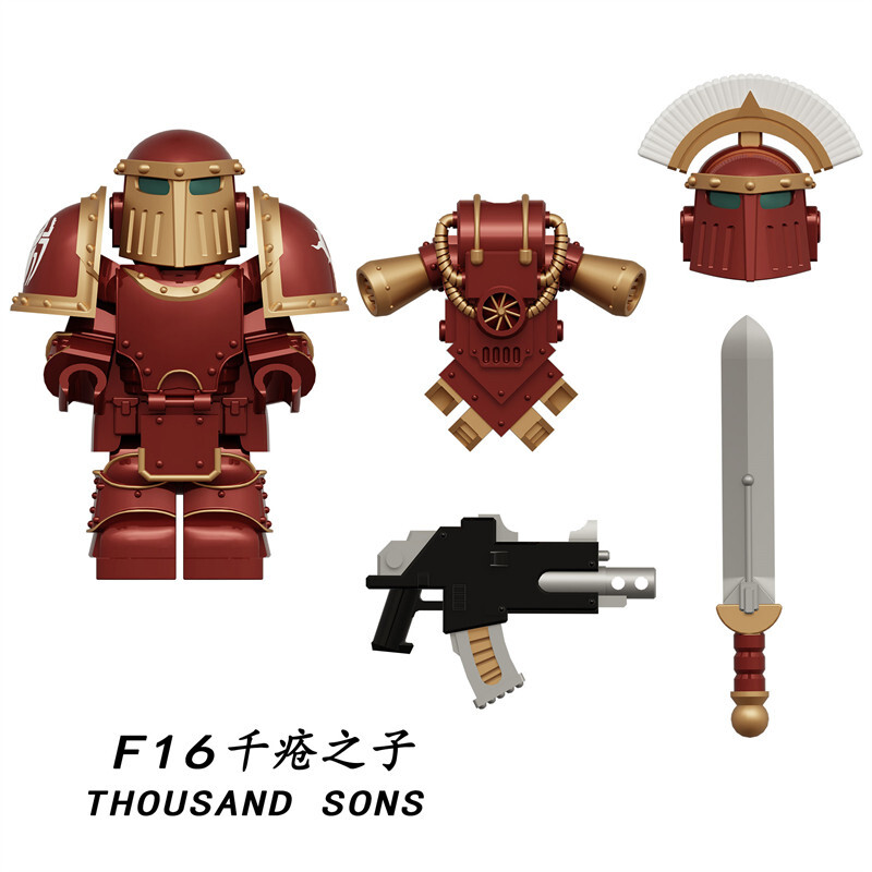 Thousand Sons 40k Custom Minifigures fit Lego FD16