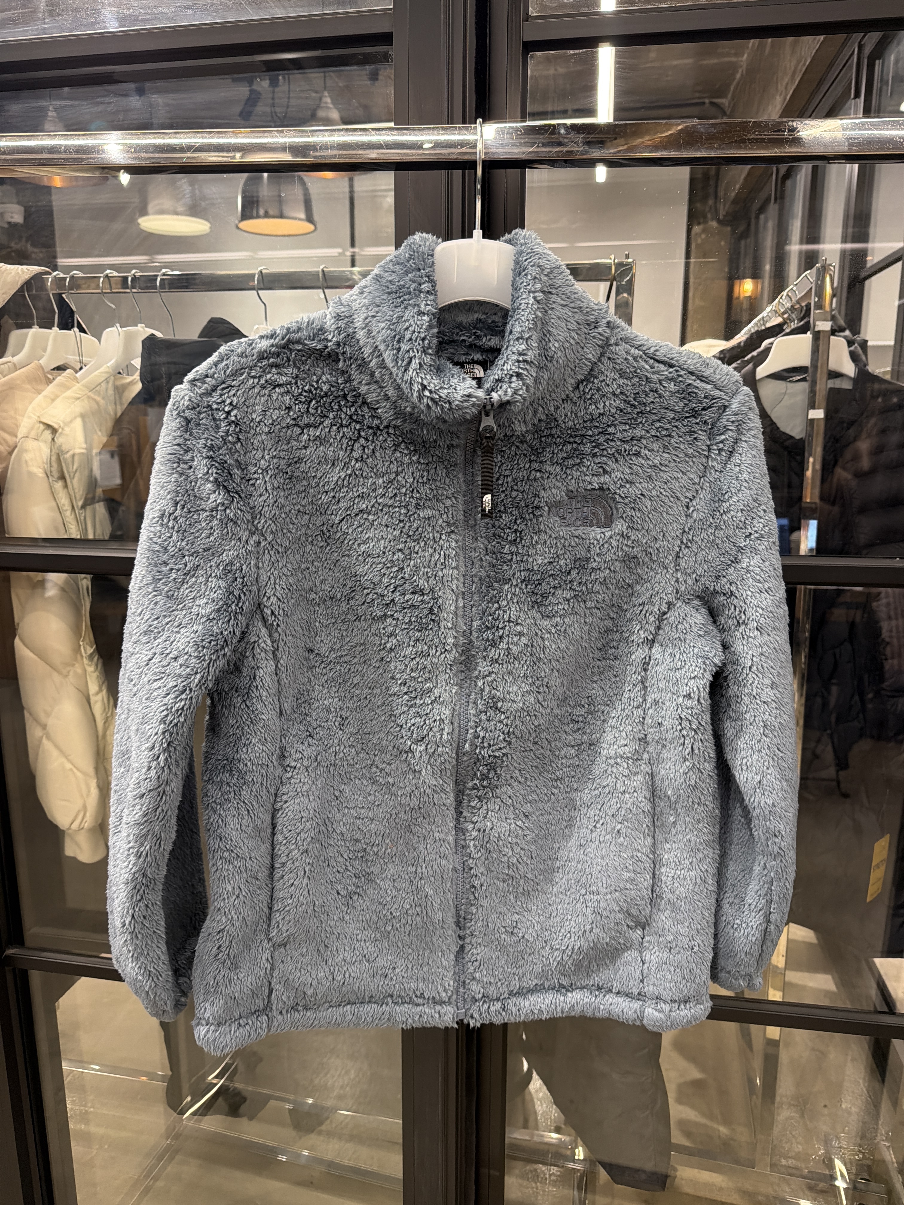 WG83 THE NORTH FACE COOMFY FLEECE JACKET H 毛毛外套 -灰藍色 (DARK SLATE) (NJ4FR66B)