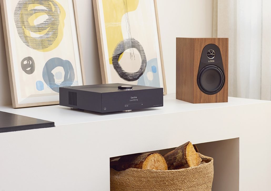 Linn 119 書架喇叭 Walnut 飾面配 Majik DSM