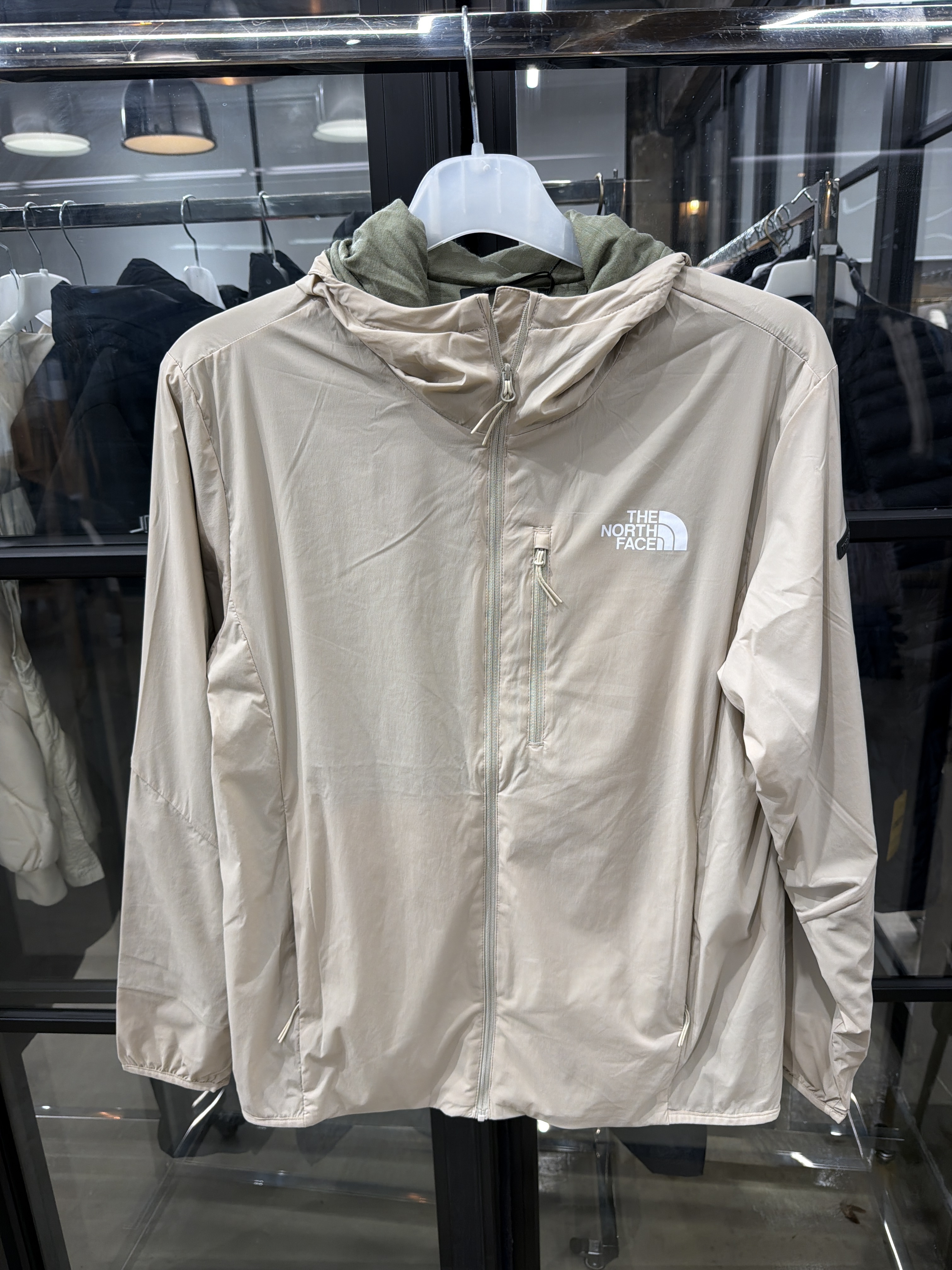 WG90 THE NORTH FACE M'S EXPLORING NATURE HOODIE 4 外套 -杏色 (GRB) (NJ3BN64I)- 95(M)