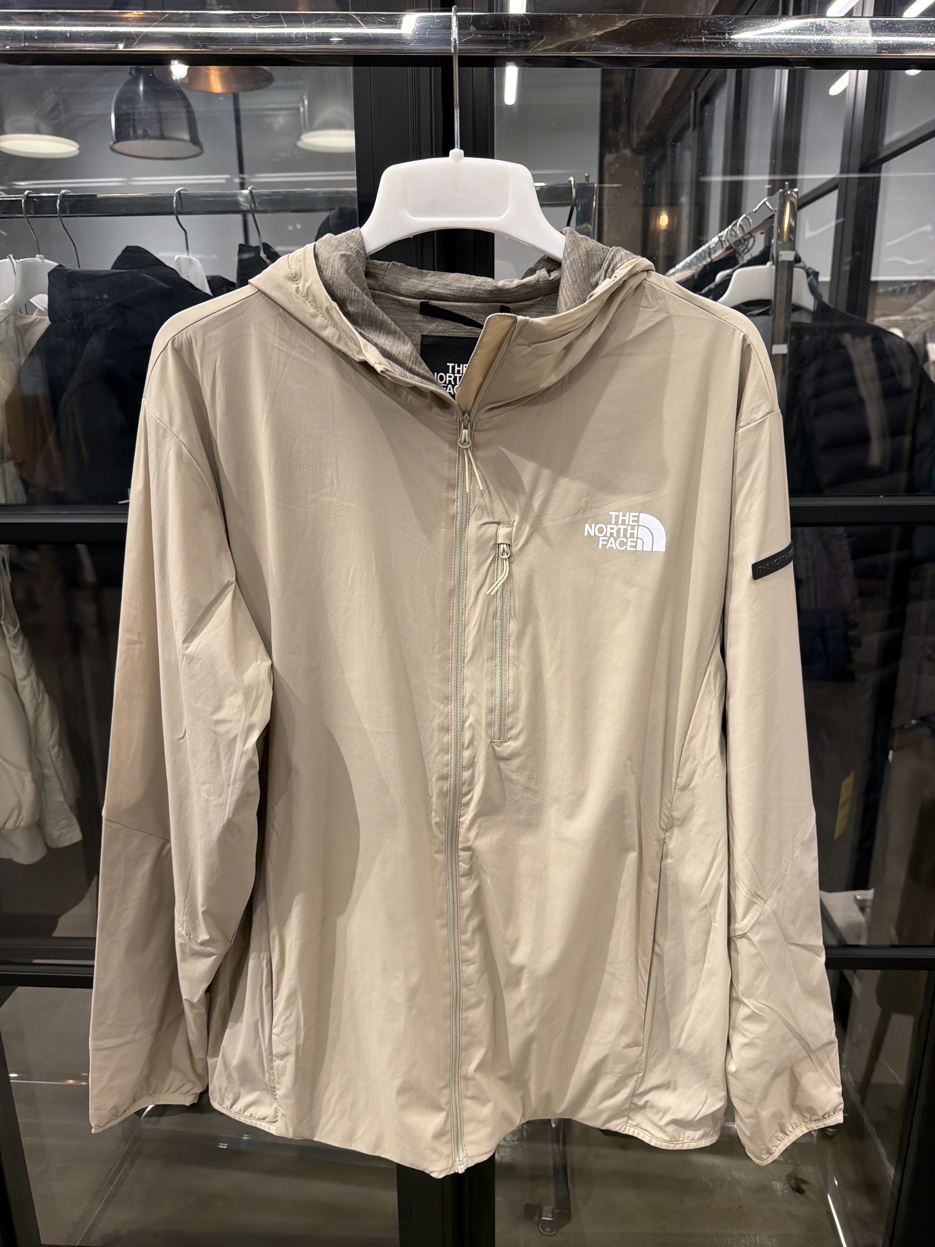 WG97 THE NORTH FACE M'S EXPLORING NATURE HOODIE 4 外套 -杏色 (BEI) (NJ3BN64E)- 110(2XL)