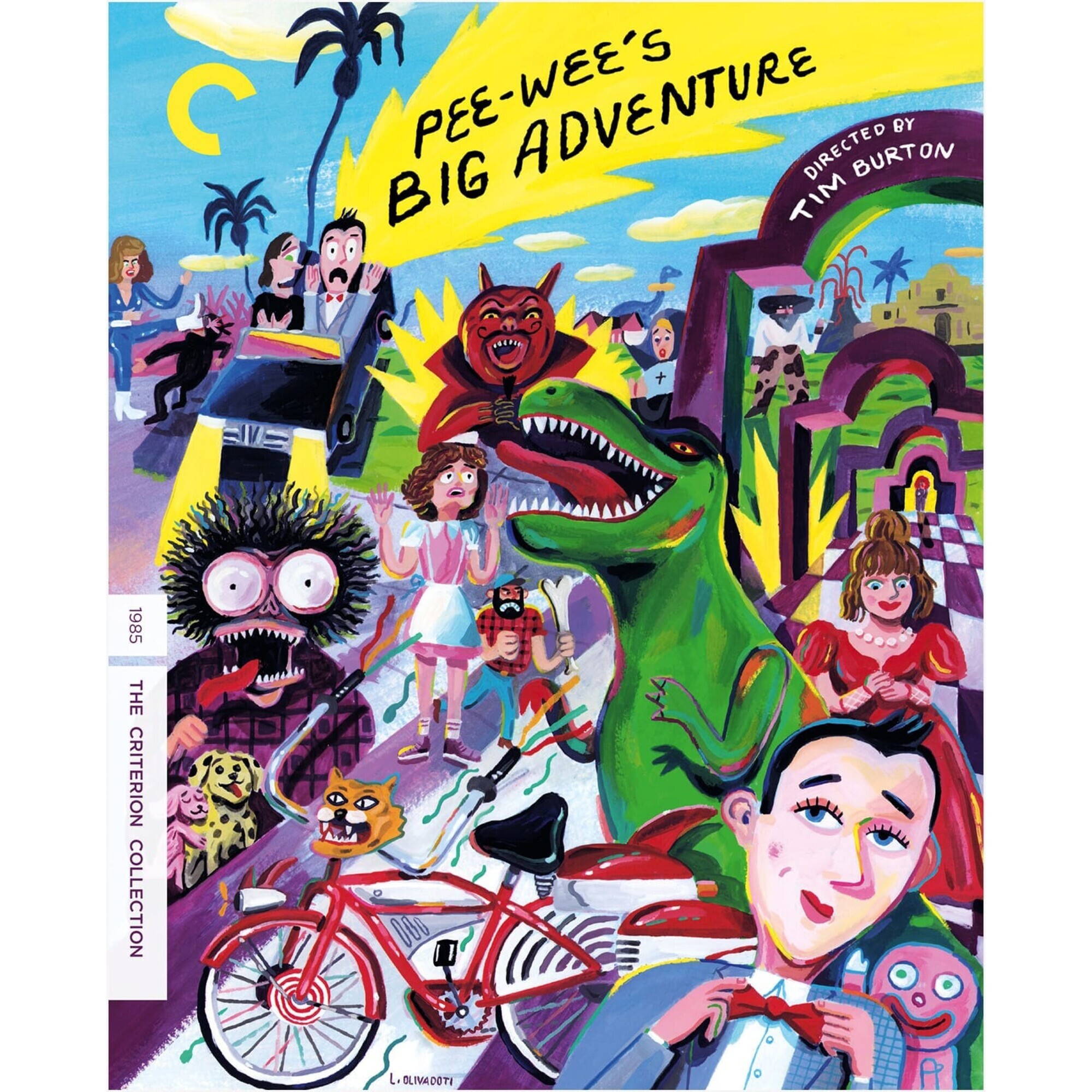 Pee-wee's Big Adventure (1985) (4K Ultra HD + Blu-ray) (US Version) [No Chinese Subtitle]