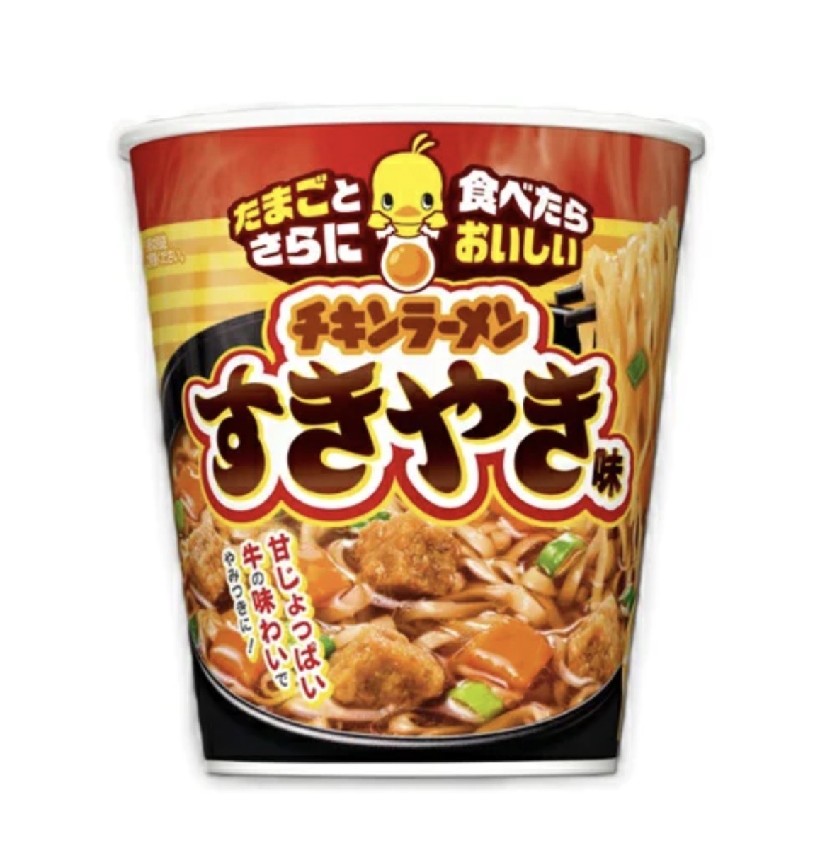 【數量限定】JP 日清 壽喜燒牛肉風拉麵 96g 7056 TK260927