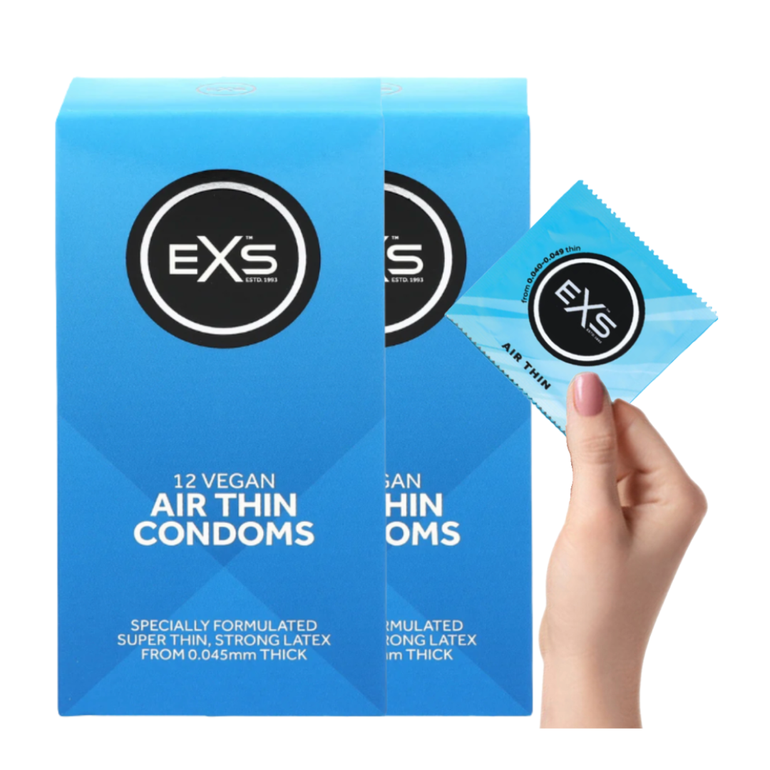 EXS Air Thin 超薄貼身 56mm 乳膠安全套 散裝 (2片/5片/10片)