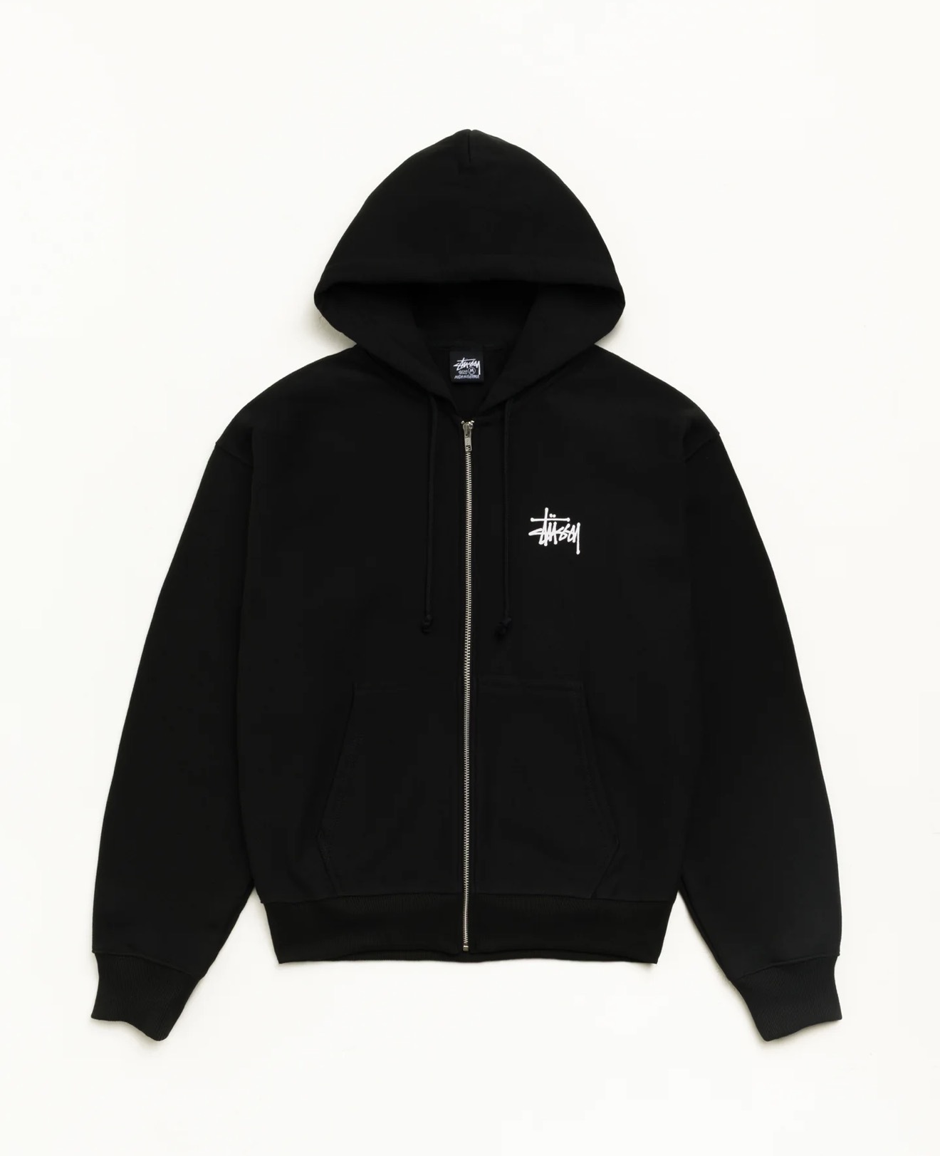 預購 BASIC STUSSY ZIP HOODIE 基本 logo 拉鍊 外套 連帽外套