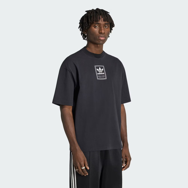 Adidas 愛迪達 Elevated Gfx Te KW4405 男 T恤 運動上衣 休閒短袖 黑