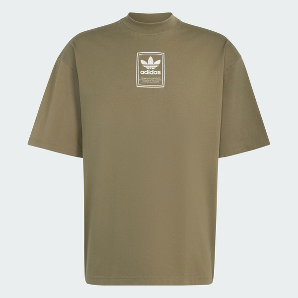 Adidas 愛迪達 Elevated Gfx Te KW4406 男 T恤 運動上衣 休閒短袖 橄欖綠