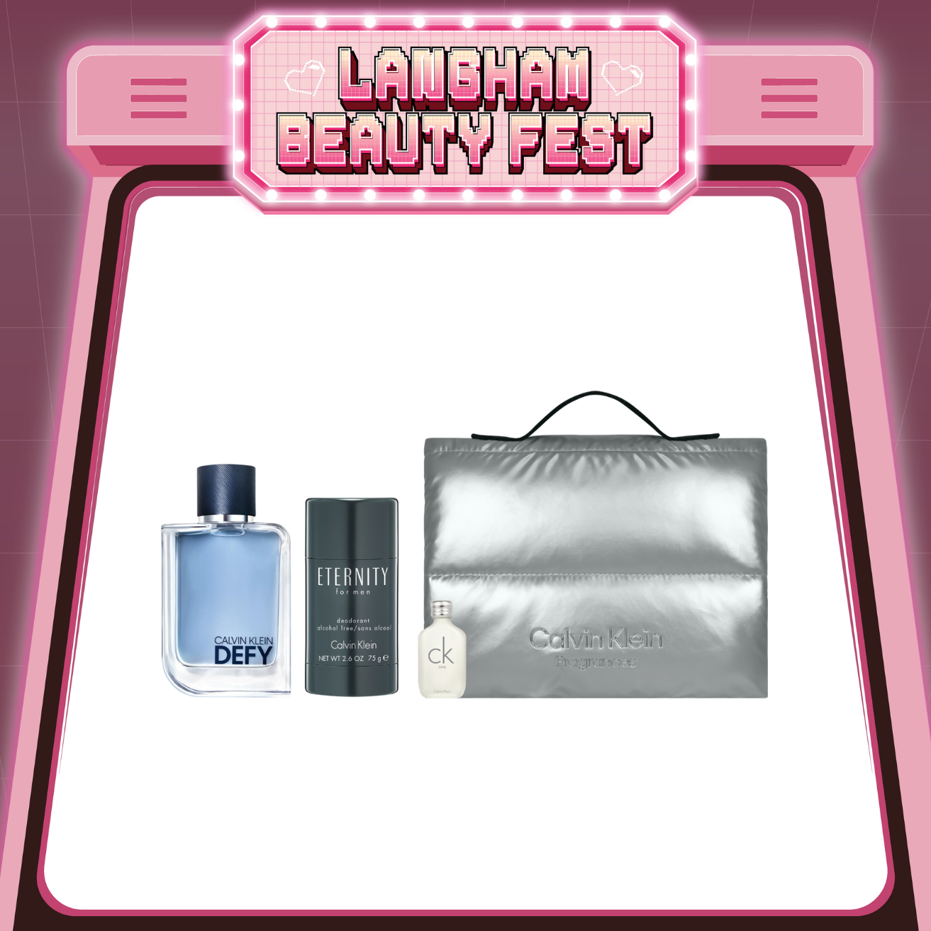 CALVIN KLEIN FRAGRANCES DEFY 淡香氛套裝