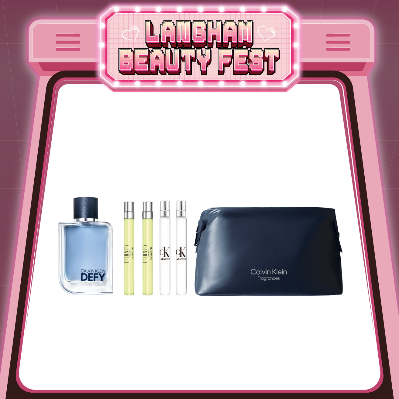 CALVIN KLEIN FRAGRANCES DEFY 淡香氛套裝