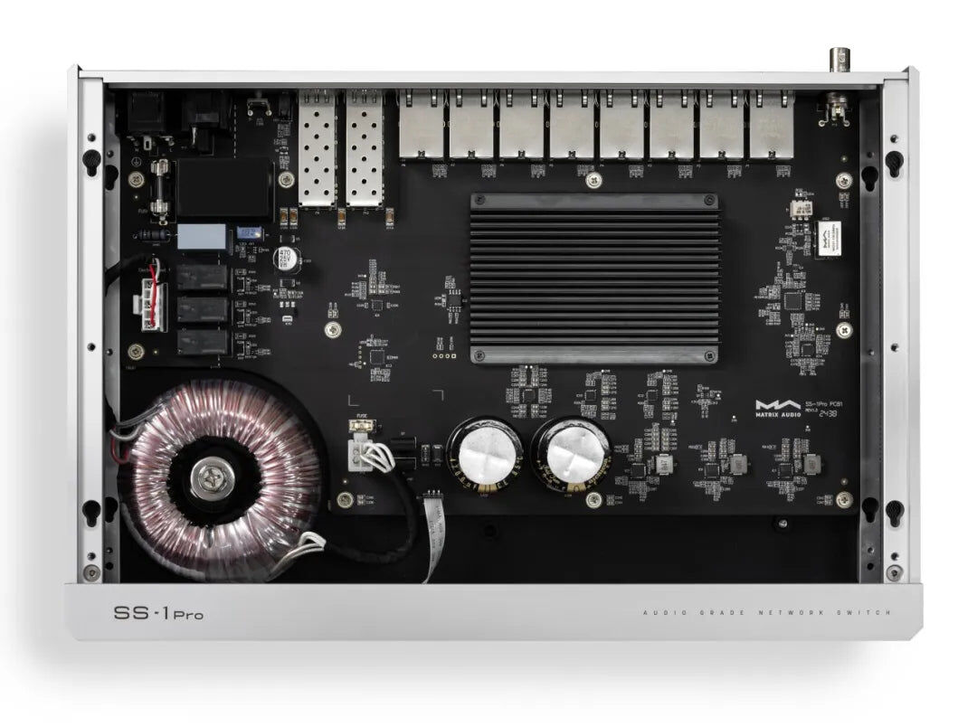 塞爾維亞知名雜誌 Hi-Files 評測 Matrix Audio SS-1 Pro 音響專用 Switch