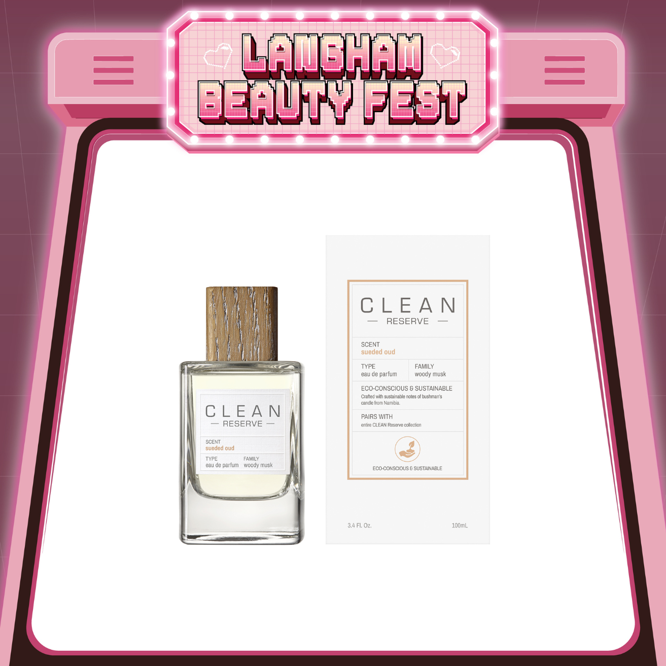 CLEAN BEAUTY COLLECTIVE RESERVE SUEDED OUD 淡香水 100ml