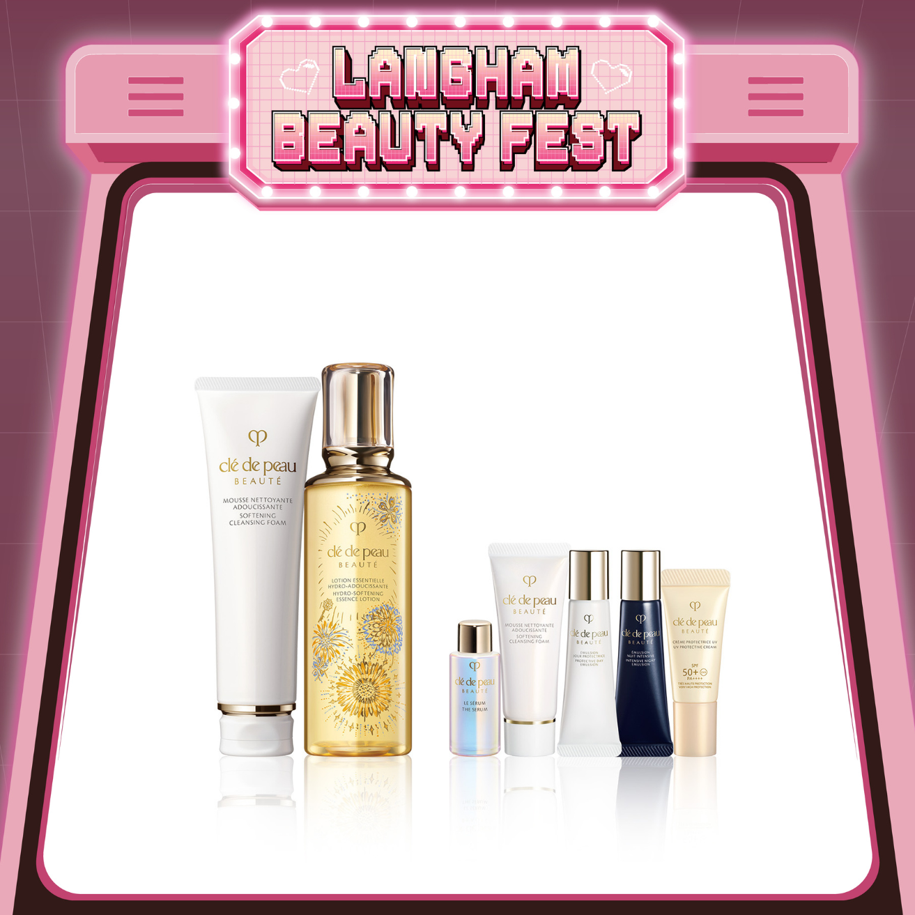 CLÉ DE PEAU BEAUTÉ 鉑鑽凝亮柔膚套裝