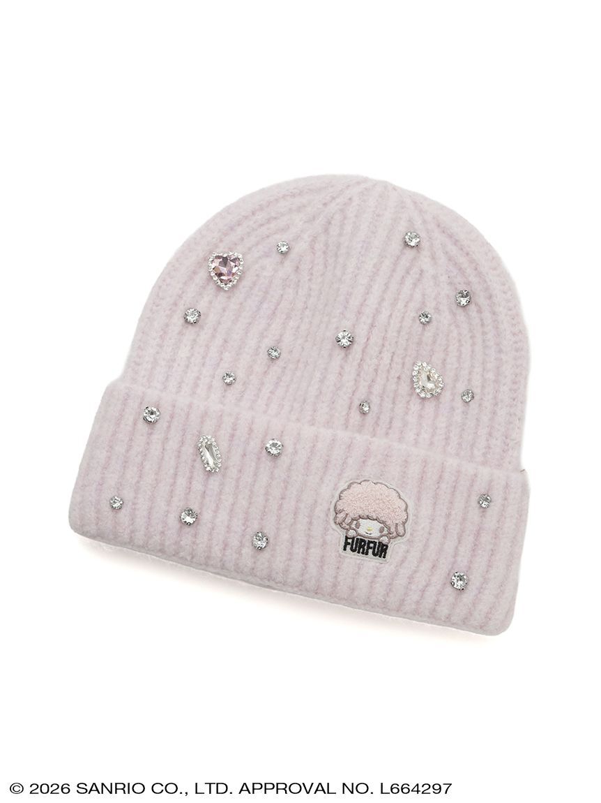 <日本限定💫寶石彼安諾來哩> Sanrio house X FURFUR 聯名 彼安諾小羊寶石系列 毛帽 冷帽