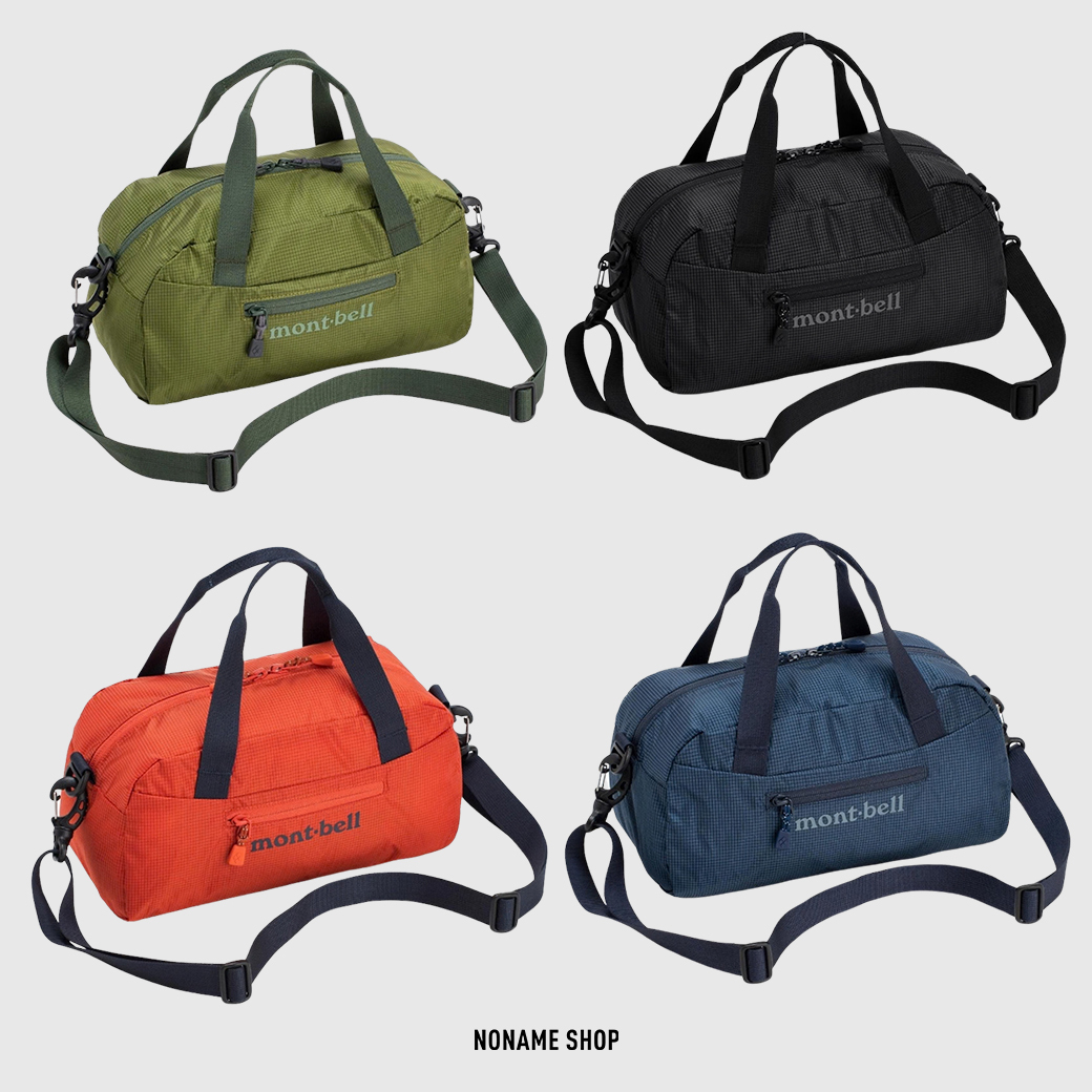 MONT-BELL LIGHT WEIGHT DUFFEL BAG 5L 輕巧 戶外 多功能 手提包 斜背包 保齡球包 四色