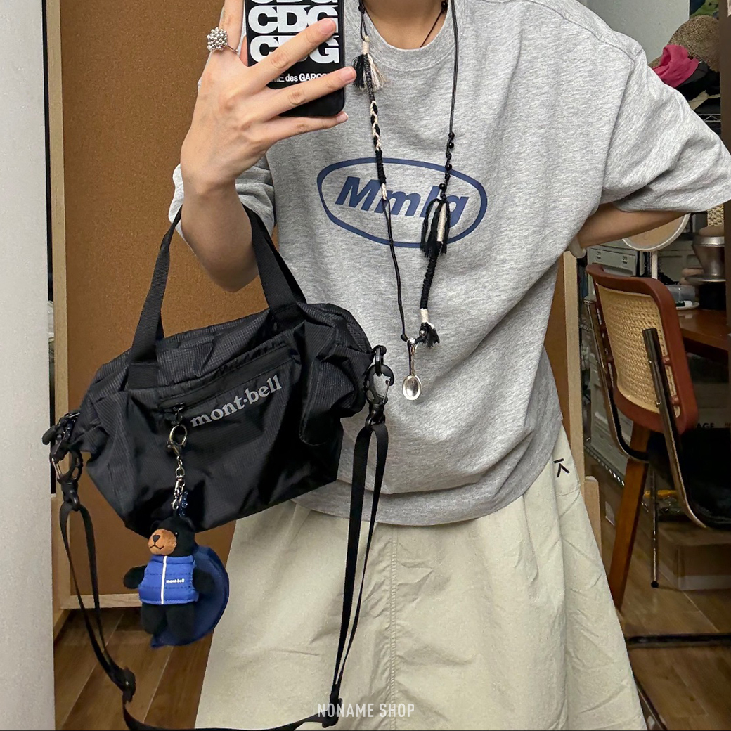MONT-BELL LIGHT WEIGHT DUFFEL BAG 5L 輕巧 戶外 多功能 手提包 斜背包 保齡球包 四色