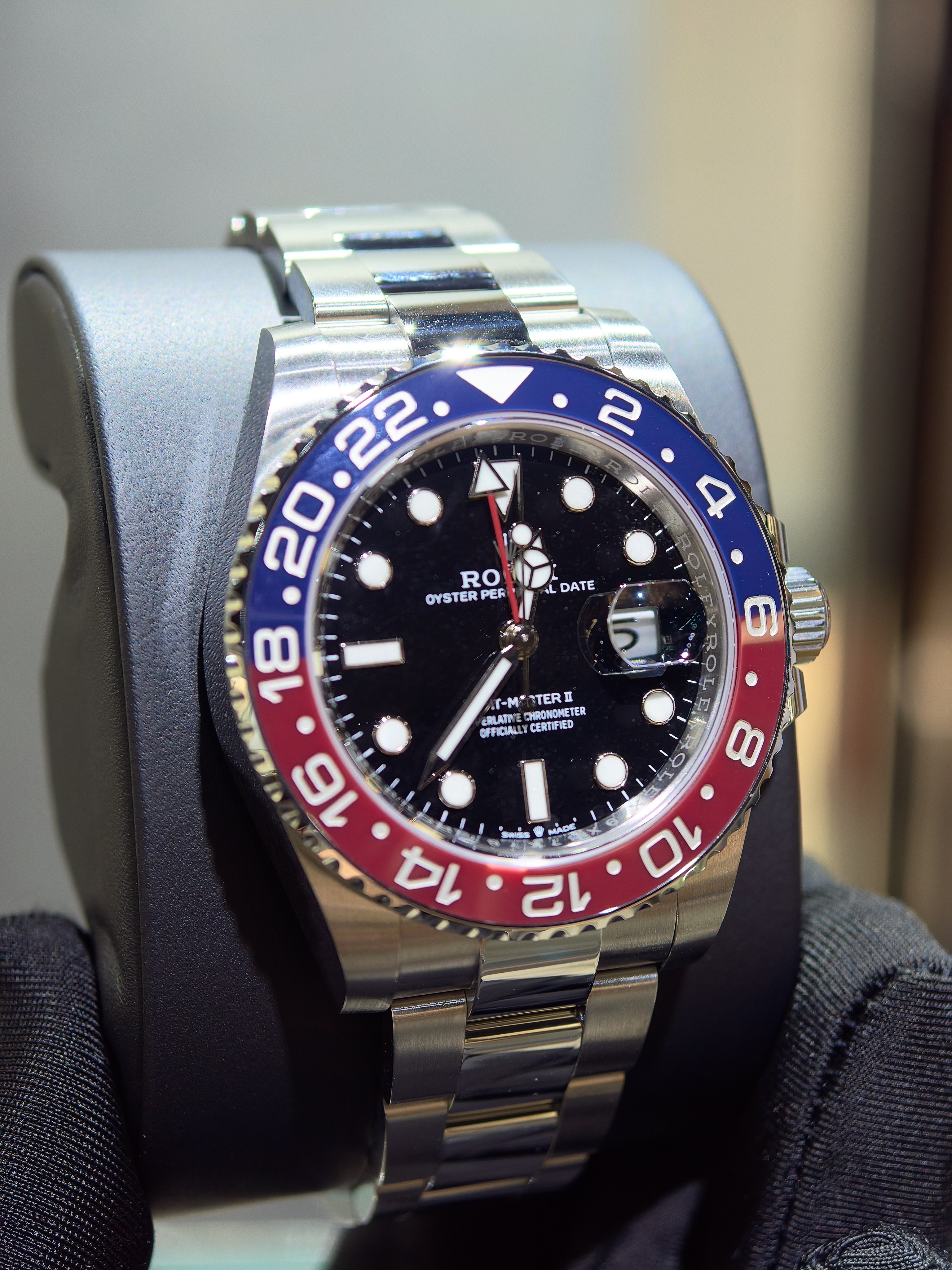Discontinued BRAND NEW ROLEX 126710BLRO 126710 GMT-MASTER II BLACK DIAL PEPSI OYSTERSTEEL 40mm