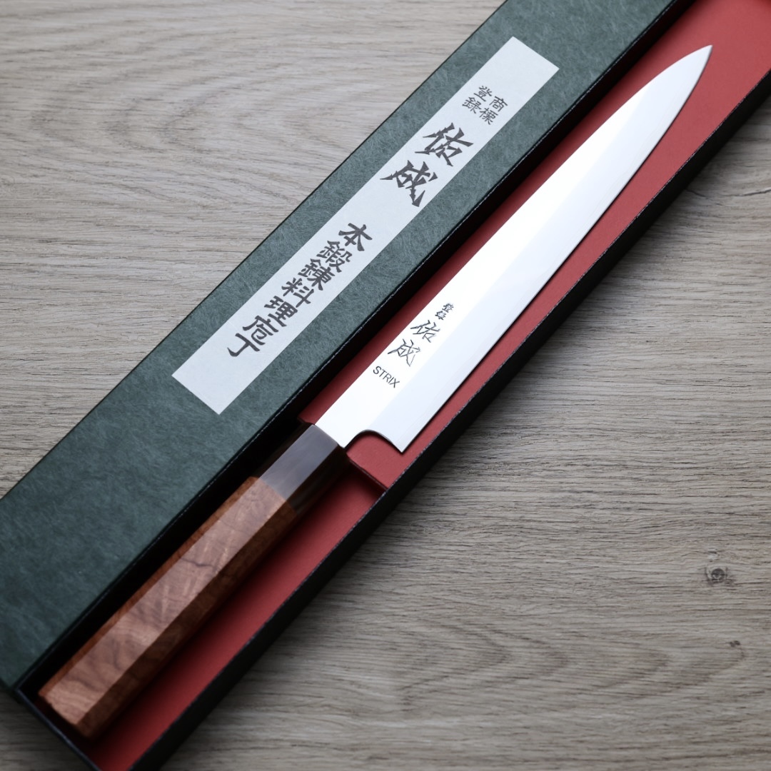 佑成 筋引 240mm SG Strix粉末HSS鋼