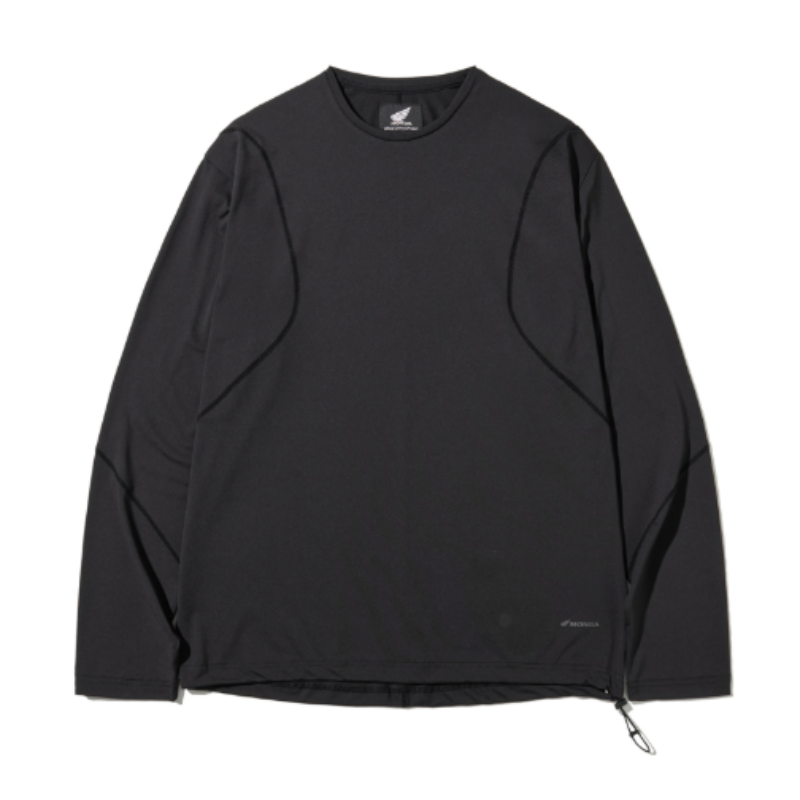 【代購】HONDA PHYPS MOTORCYCLE H-Tech UV Cut Active Stretch 長袖上衣｜黑色