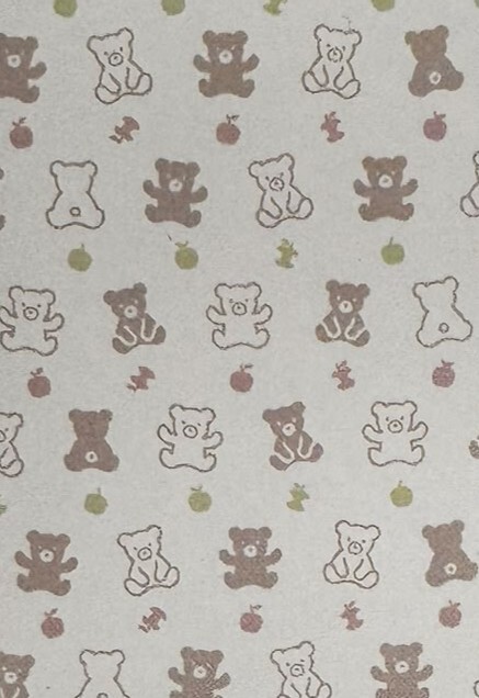 【Nishimatsuya】Cute Bear 6-Layer Cotton Gauze Towel