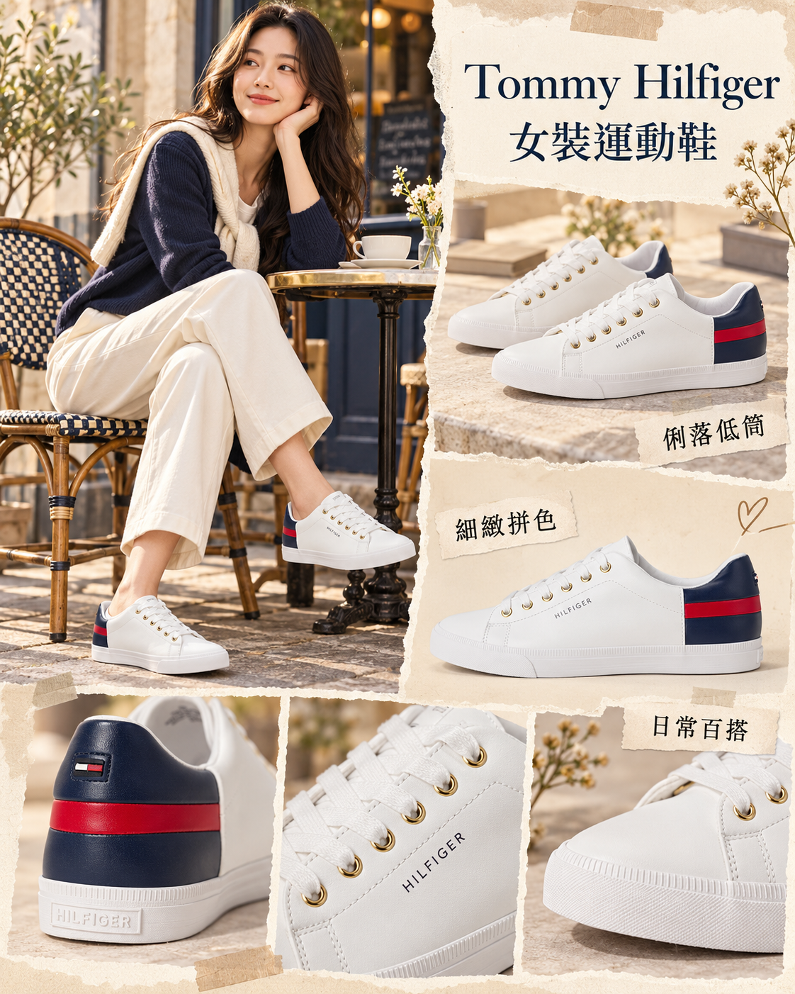 【預購】Tommy Hilfiger N092803 LADDIN 女裝運動鞋