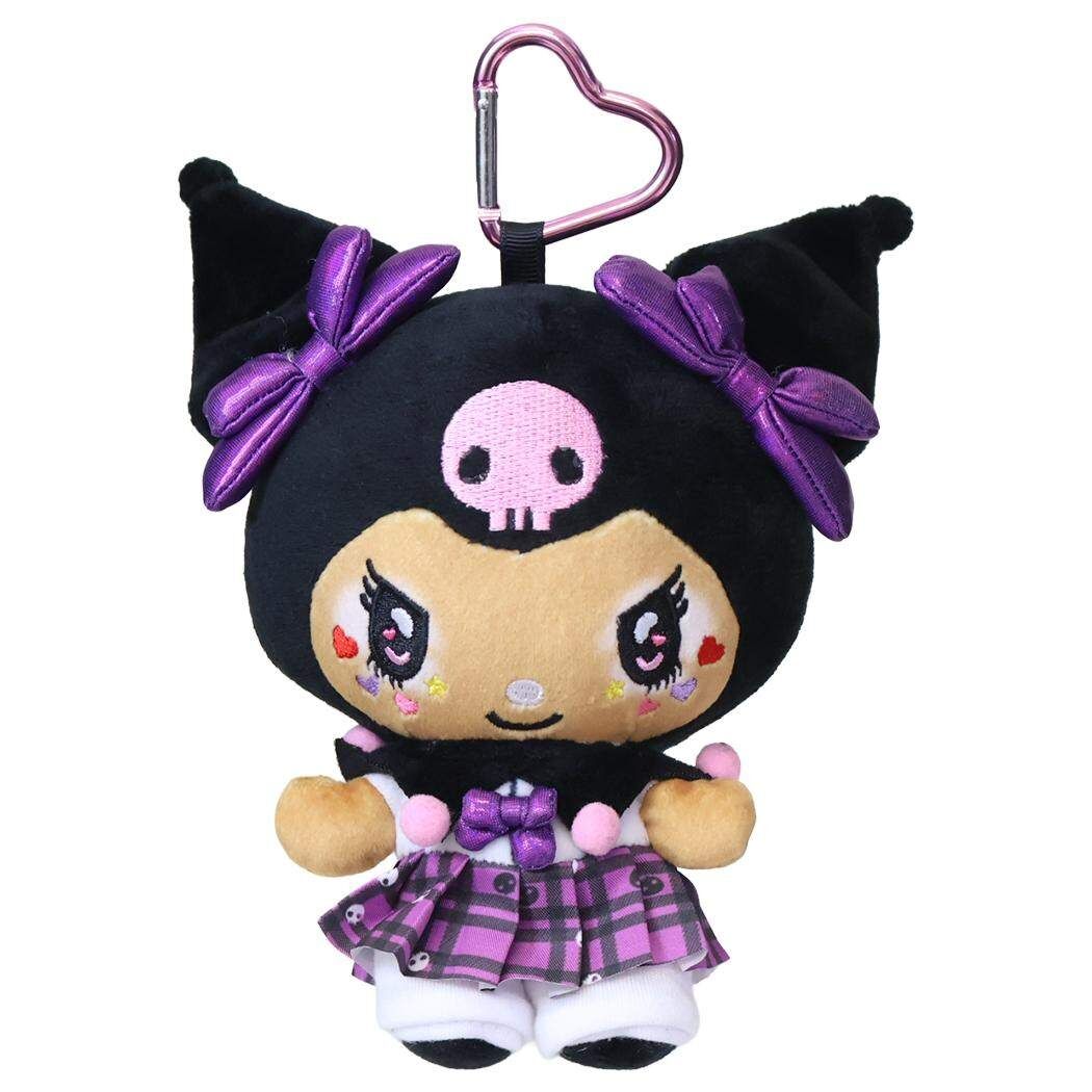 日本 Sanrio Kuromi 日燒平成辣妹系列 公仔匙扣包包