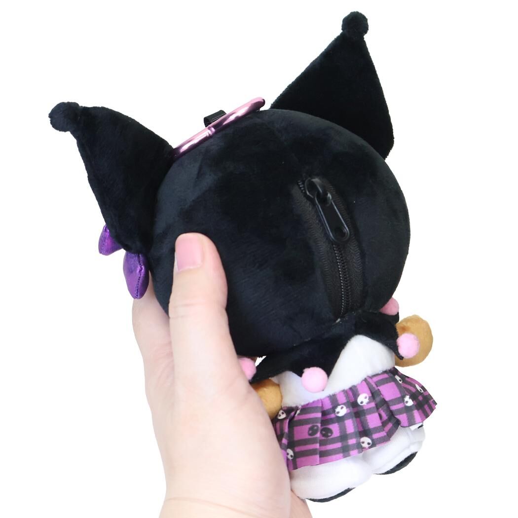 日本 Sanrio Kuromi 日燒平成辣妹系列 公仔匙扣包包