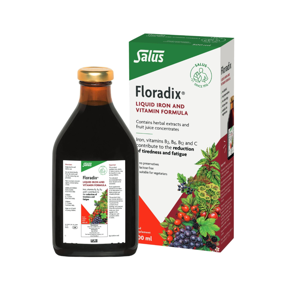 Floradix Floravital Liquid Iron & Vitamin Formula (500ml) (G041)