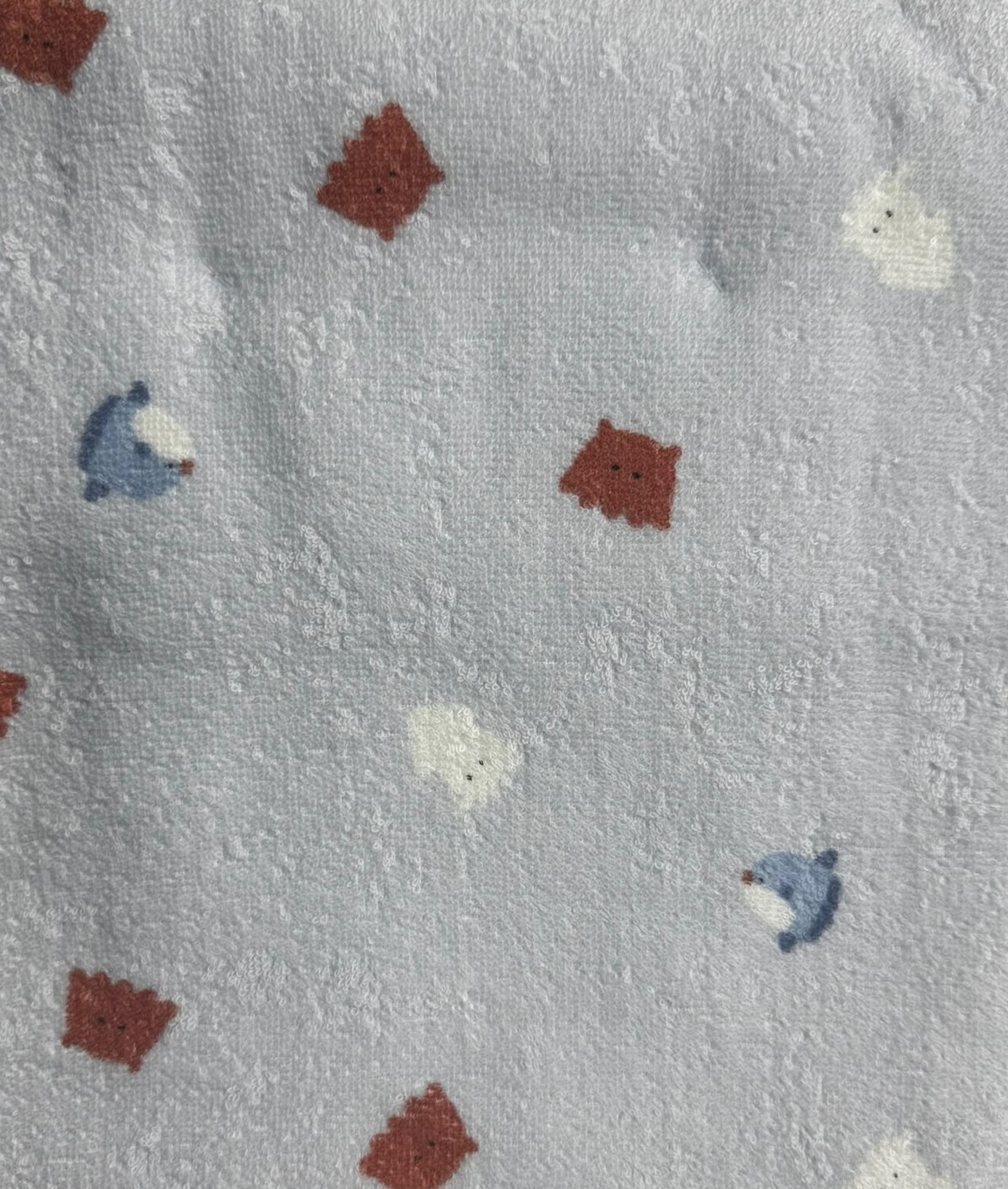 【Nishimatsuya】Marine Life Soft Twist Cotton Kids Towel