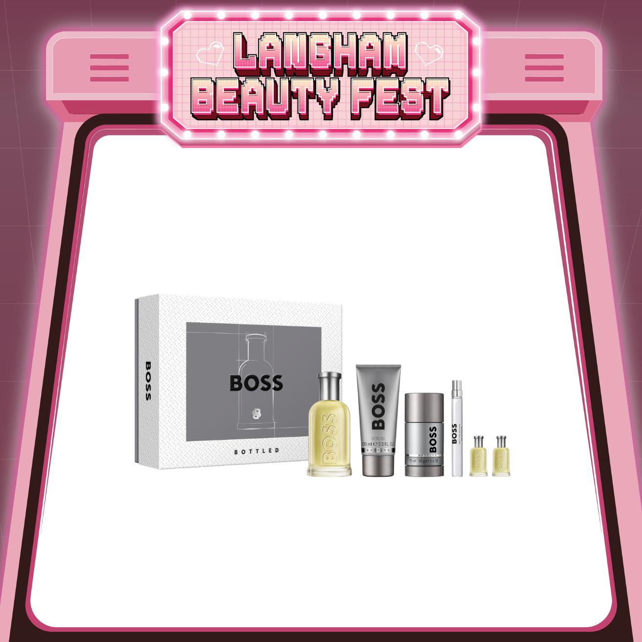HUGO BOSS FRAGRANCES BOSS BOTTLED 淡香氛身體護理套裝