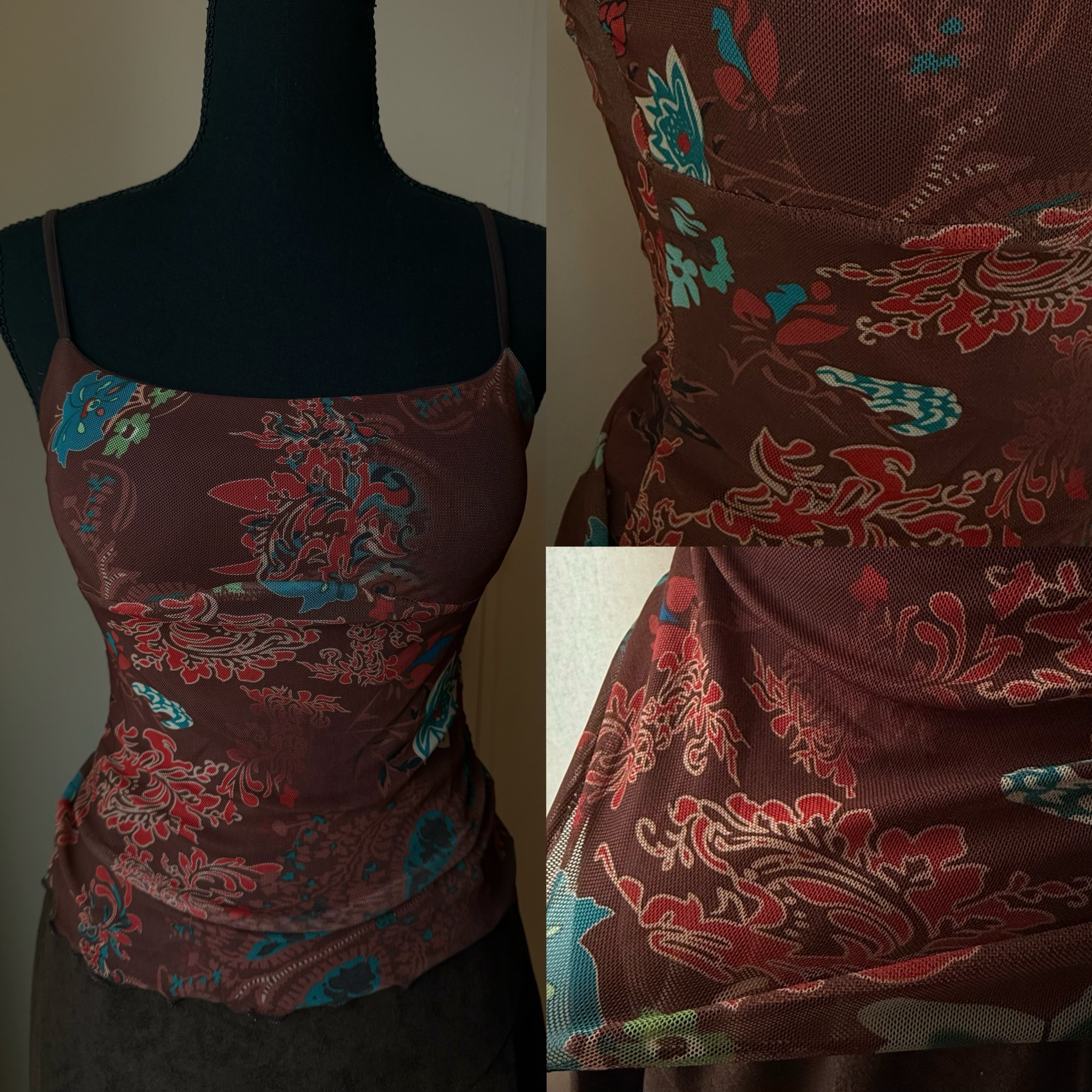 [原石] 美式復古 Vintage 系列 細肩帶上衣 BraTop