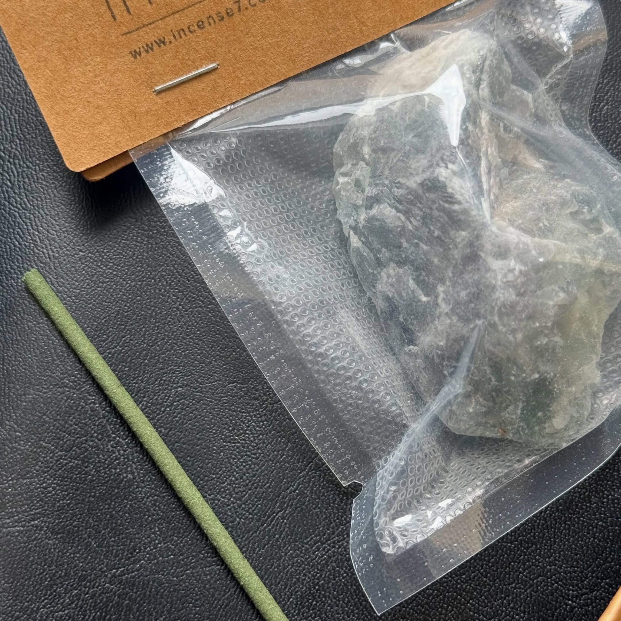 [原石] 螢石 原礦 線香座