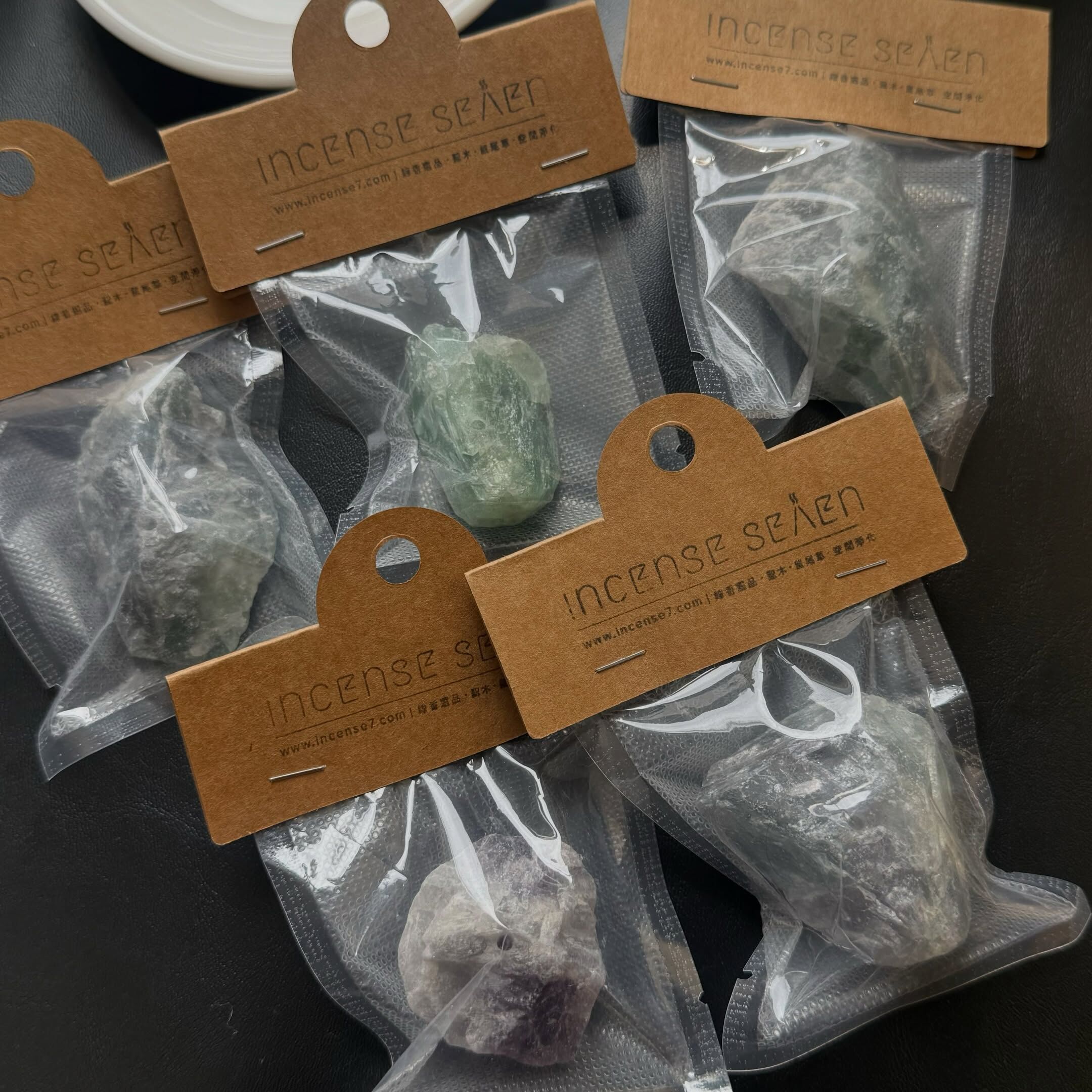 [原石] 螢石 原礦 線香座
