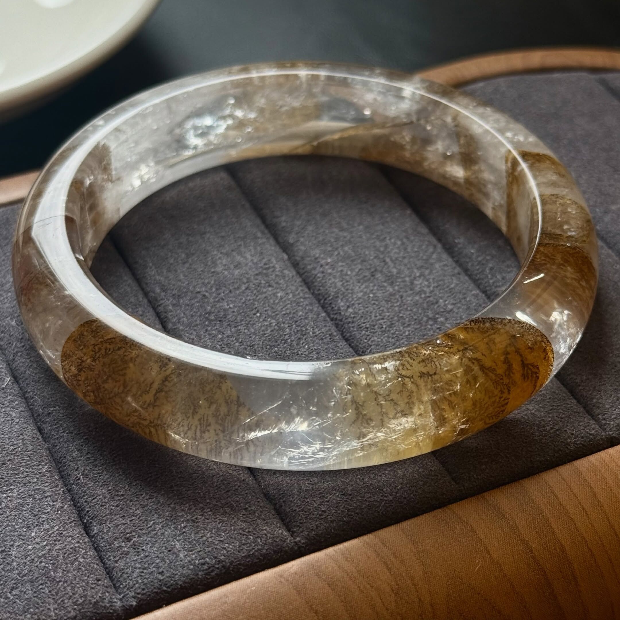 [原石] 小樹瑪瑙 水晶手鐲
