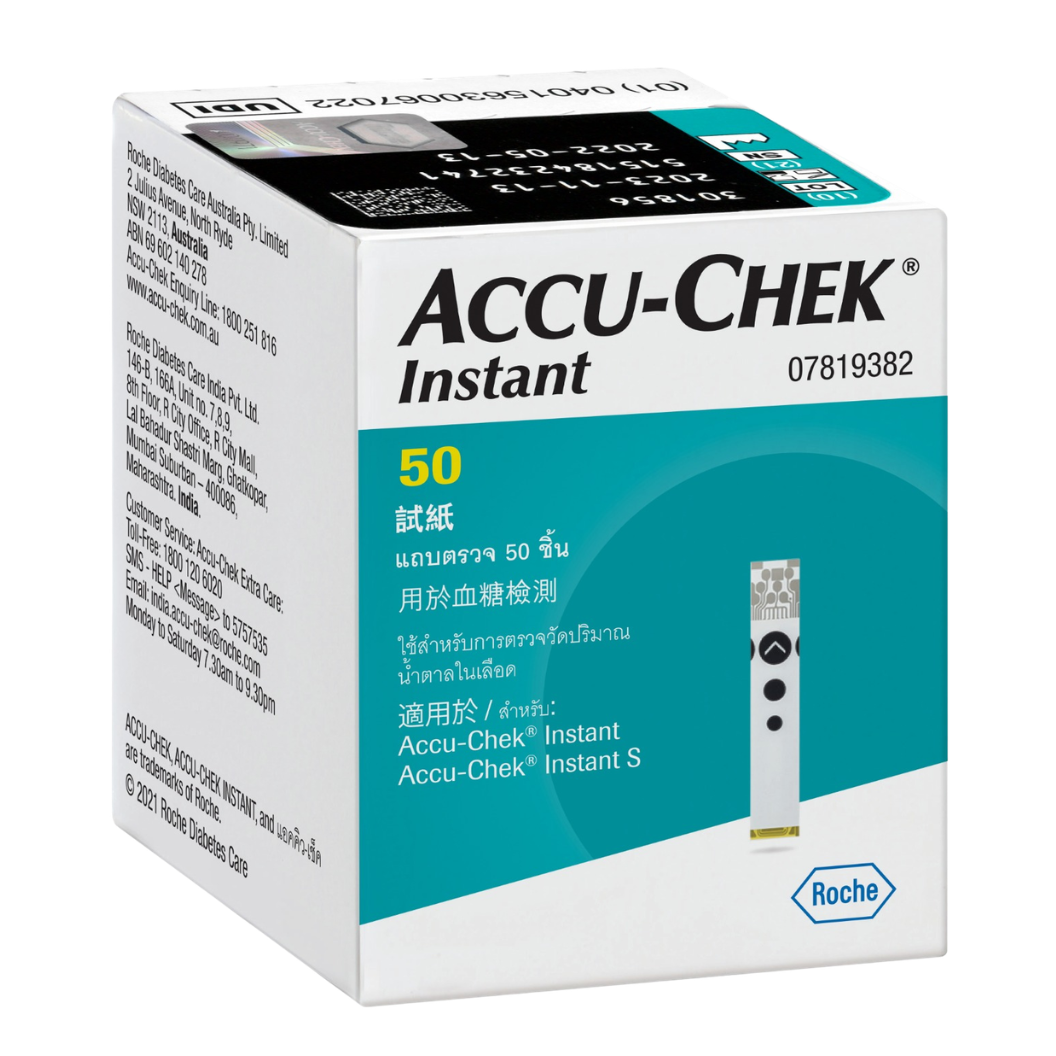 Accu-Chek Instant 逸智血糖試紙50條裝 (有效日期至09/2027)