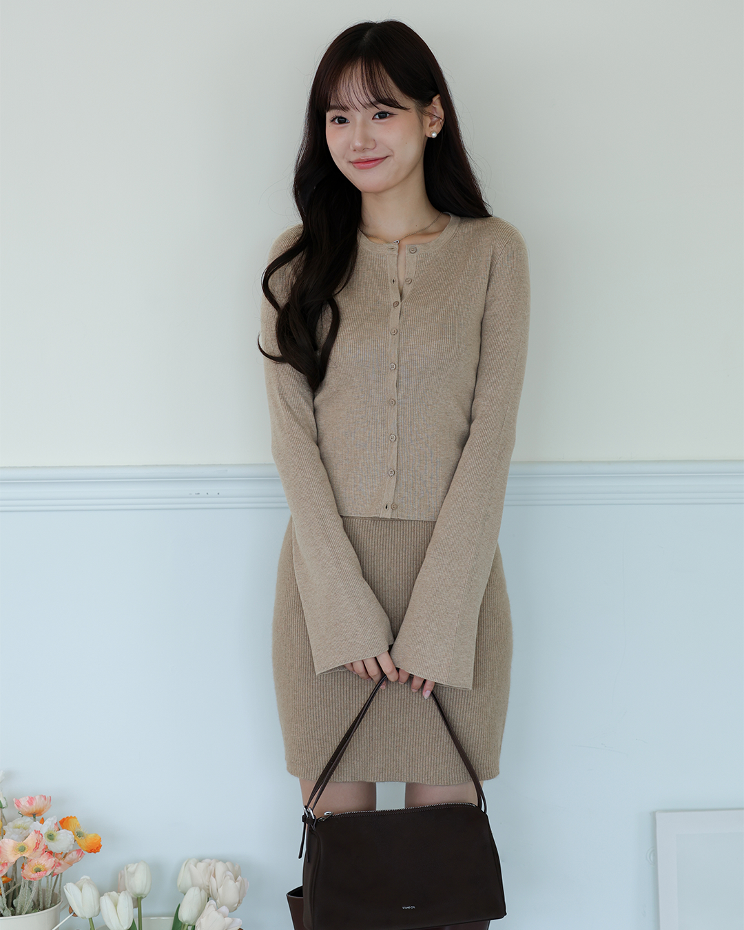 當日出貨  Mood made │暖心20%羊毛長寬袖針織